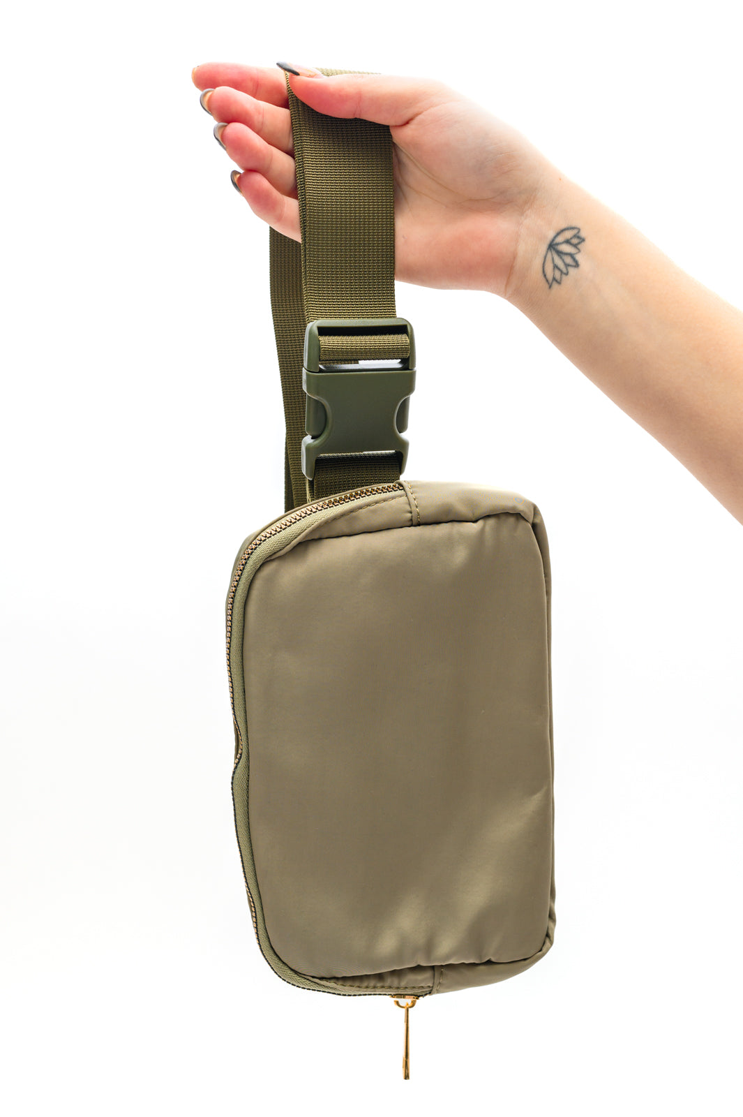 Everywhere I Go Crossbody Belt Bag in Olive - 12/9/2024