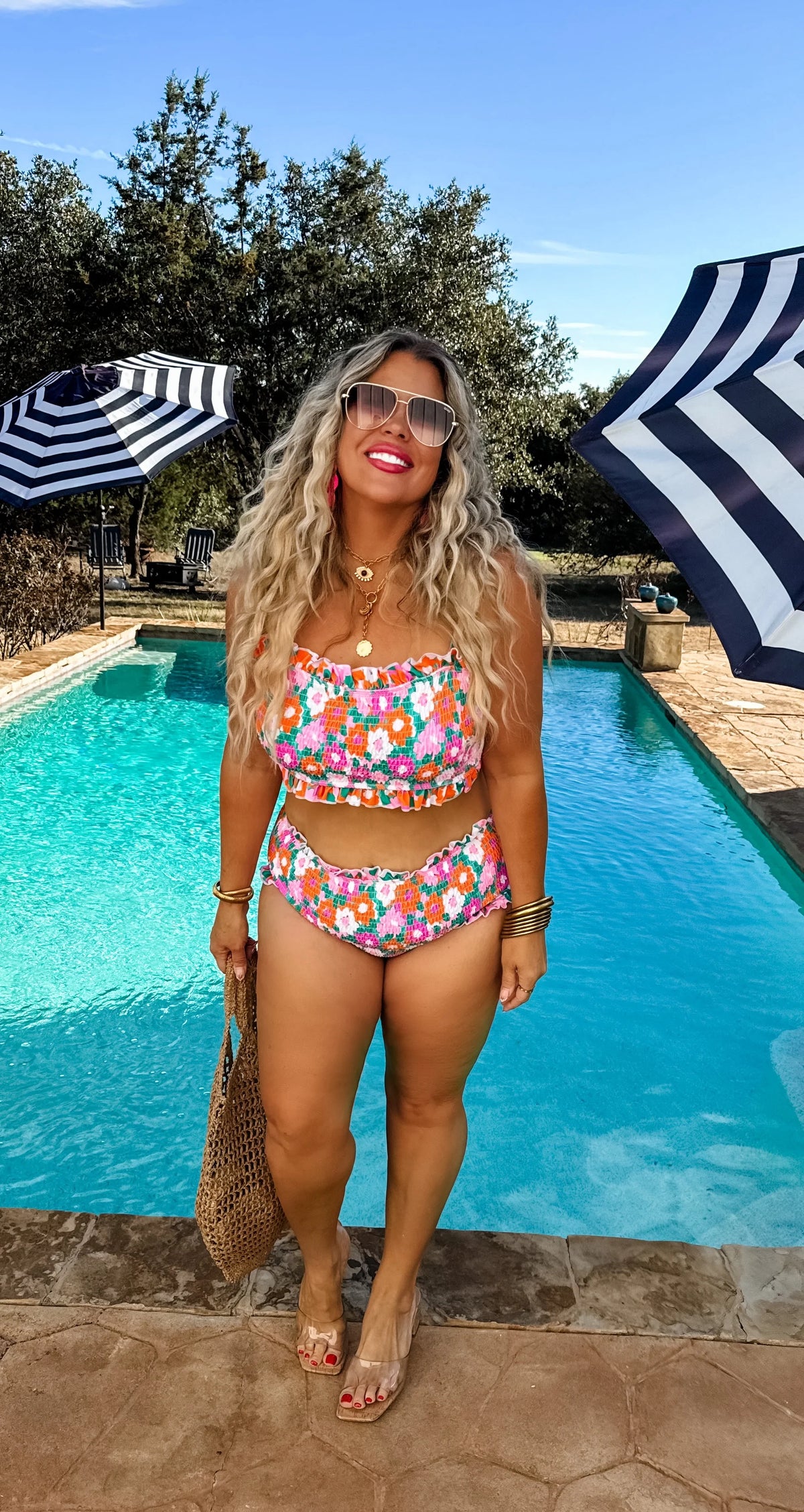 Amalfi Blooms Swim Set - RTS