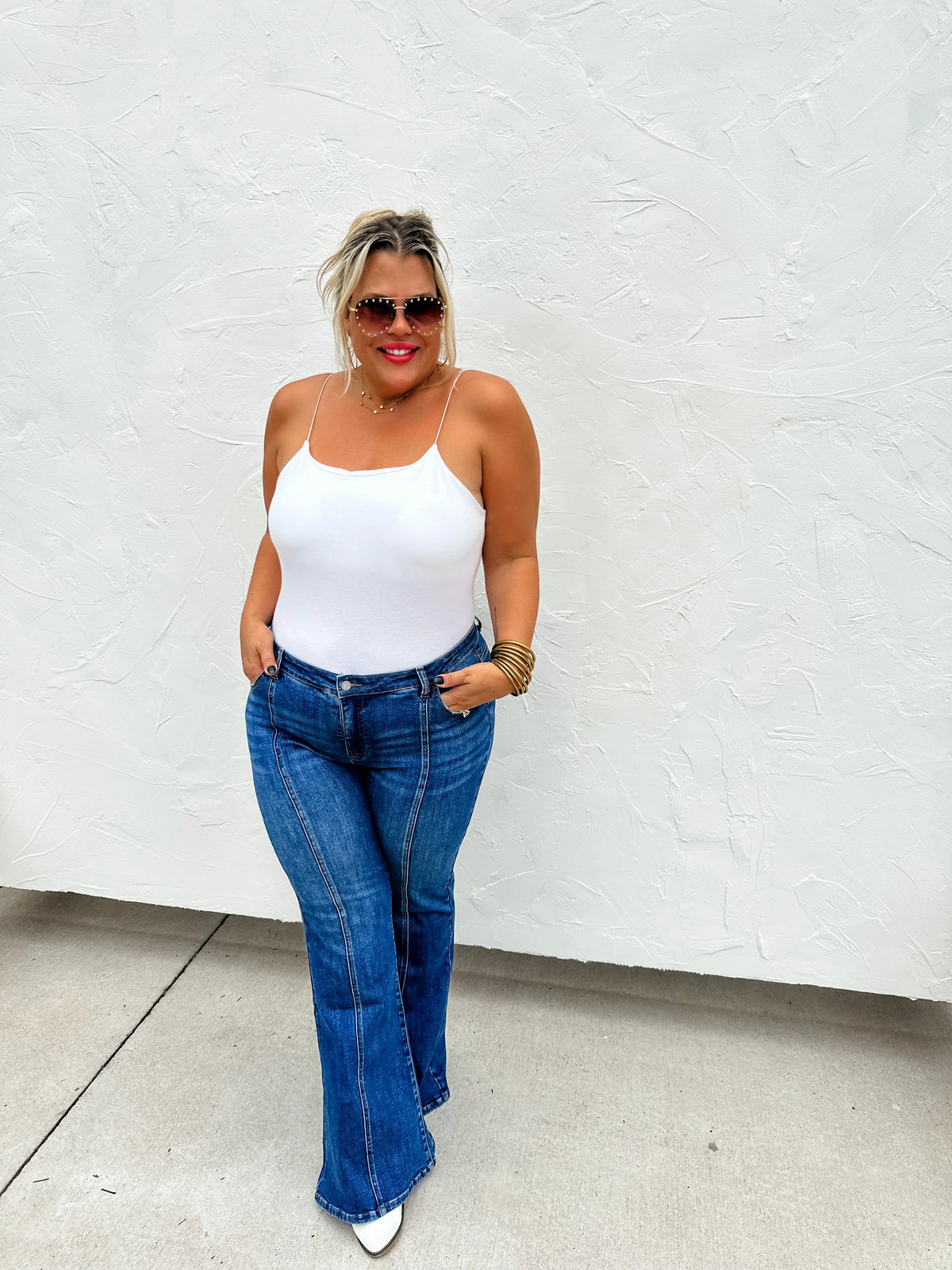 PREORDER: Stella Mid Rise Jeans Regular 32" Inseam