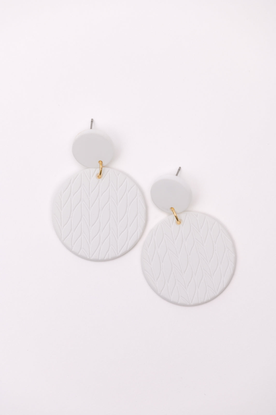 Falling Petals Earrings in Cream - 11/9/2026