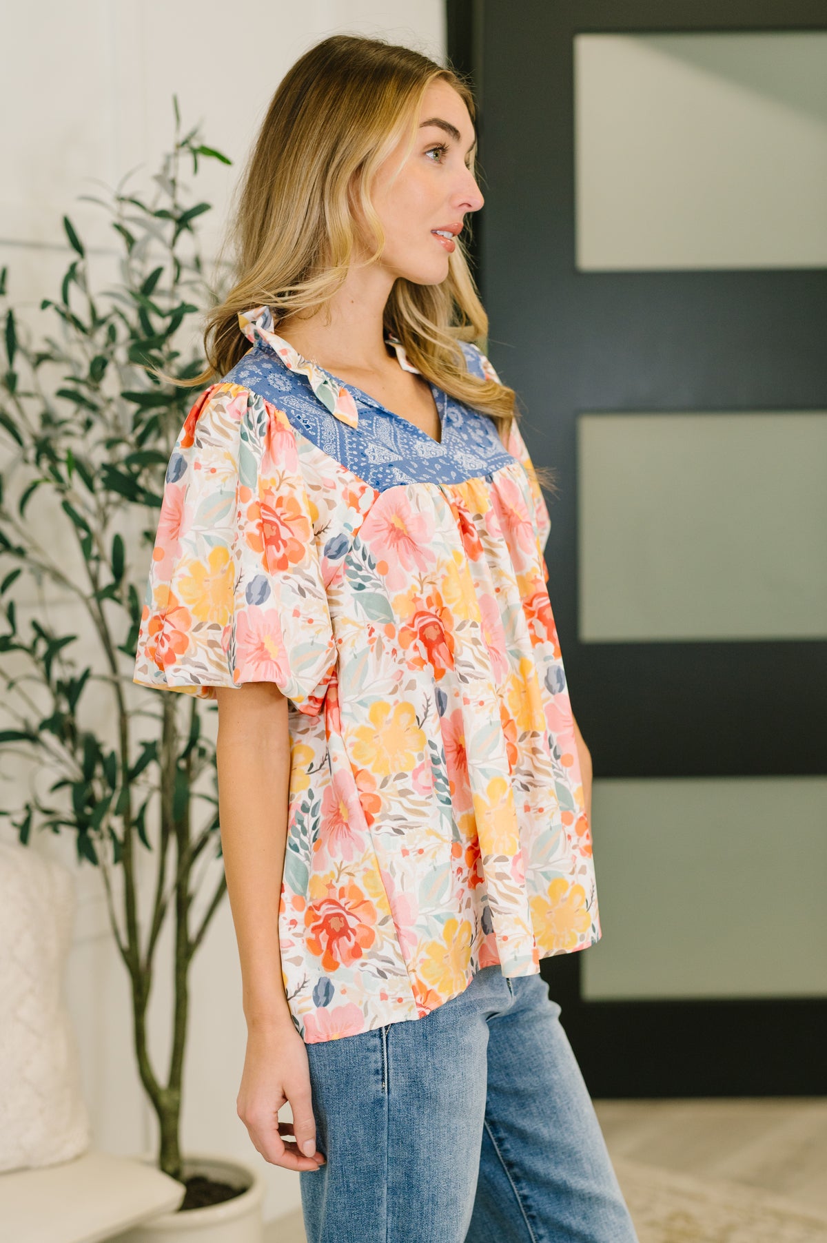 Feel The Way That I Want Balloon Sleeve Blouse - 1/20/2026