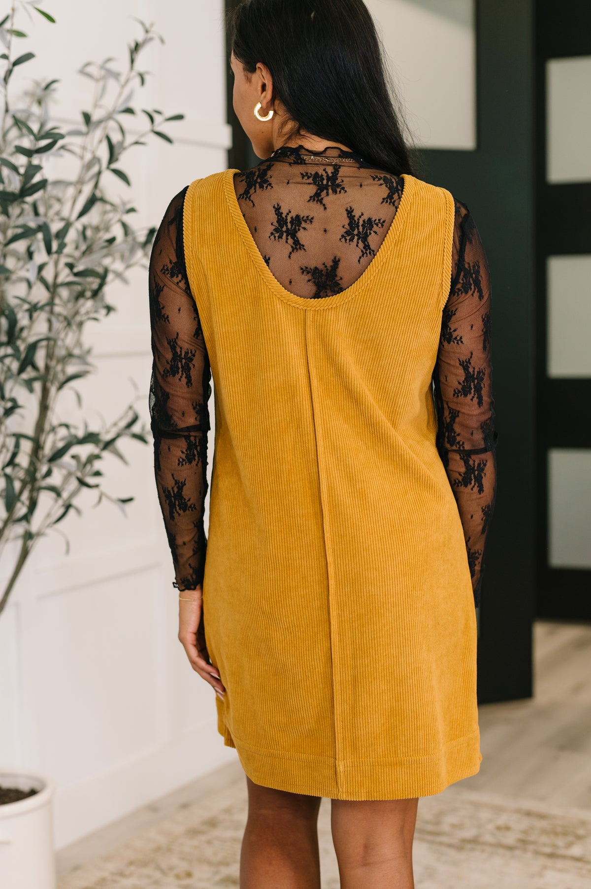 Feeling That Way Corduroy Dress - 10/24/2025