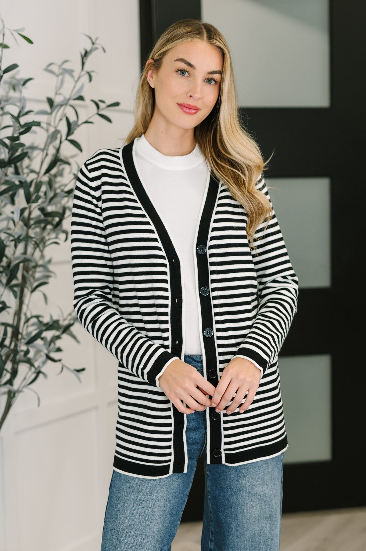 Finagle Your Way Striped Cardigan - 10/6/2025