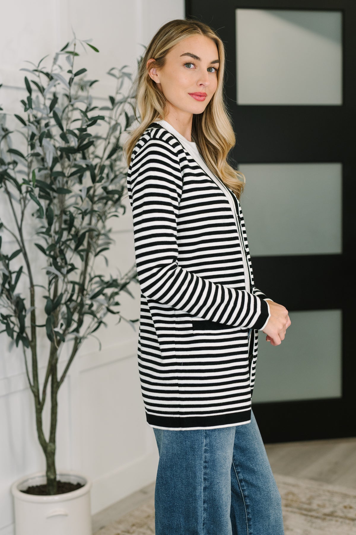 Finagle Your Way Striped Cardigan - 10/6/2025