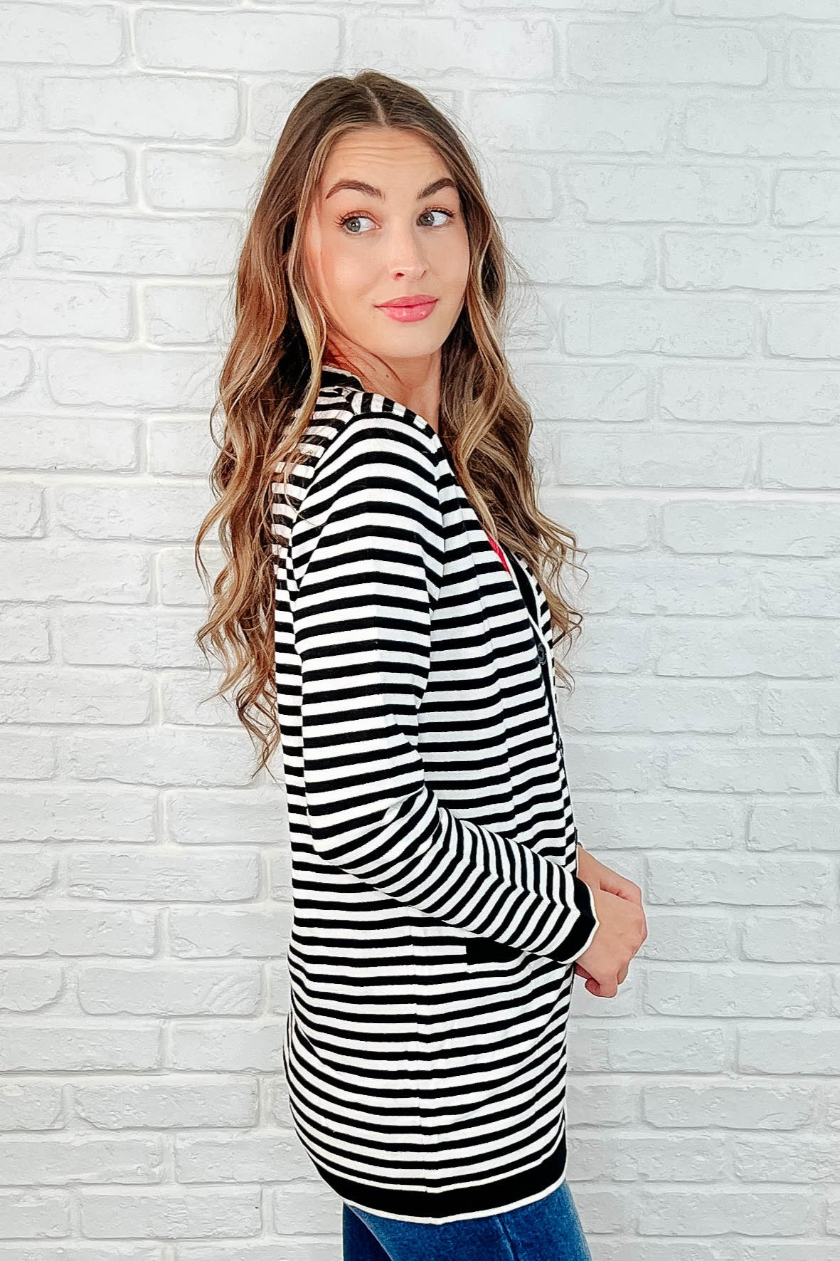 Finagle Your Way Striped Cardigan - 3/25/2025