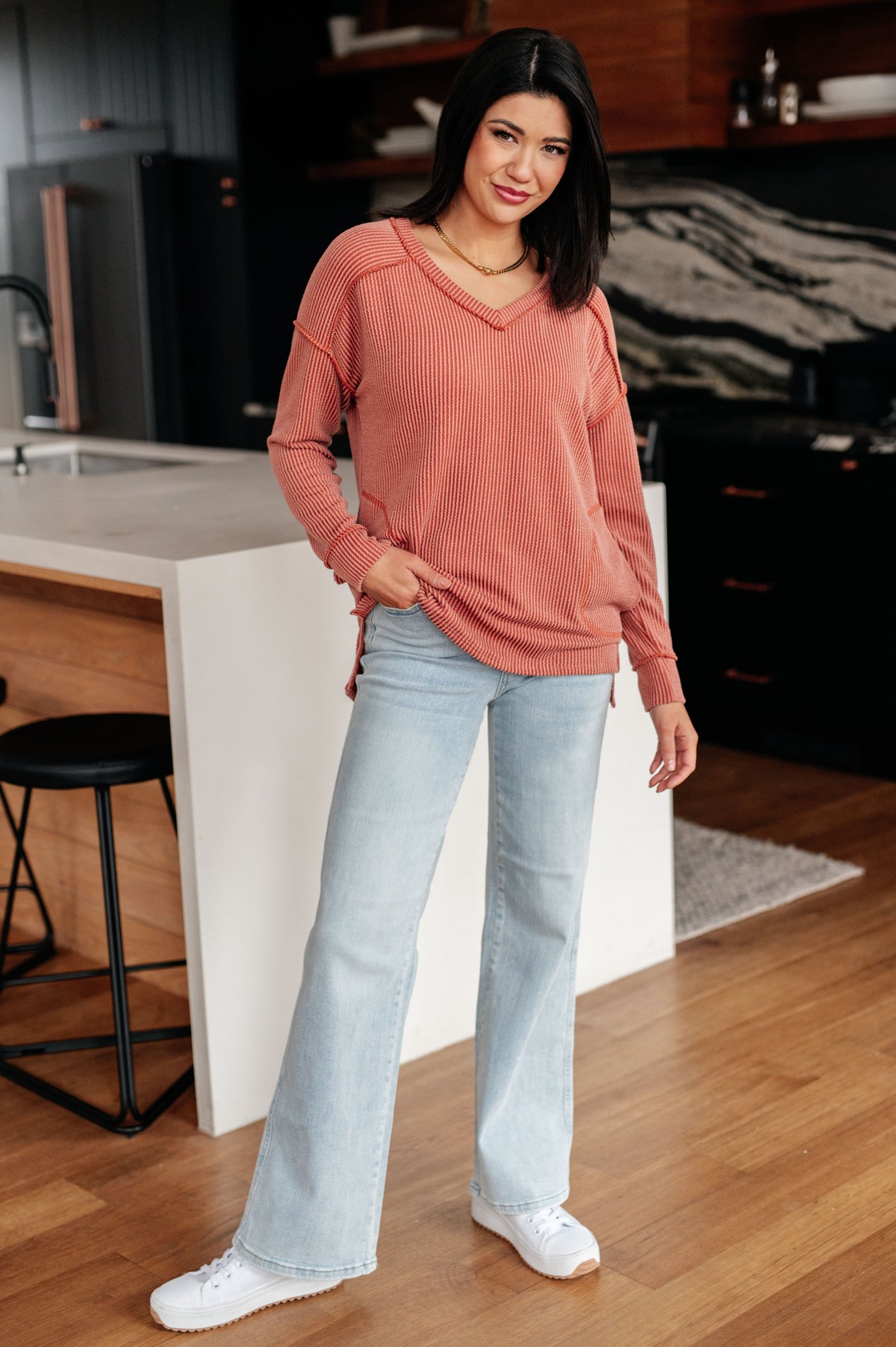 First and Foremost Rib Knit Top - 10/2/2025