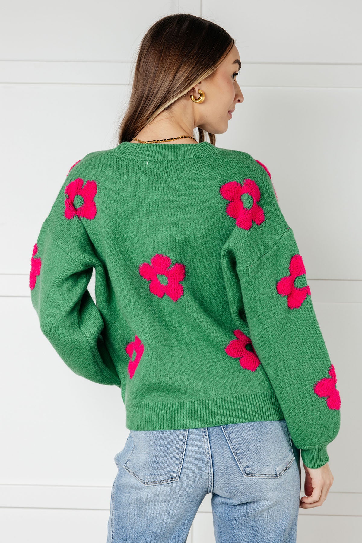 Follow Your Heart Drop Shoulder Sweater - 12/31/2024