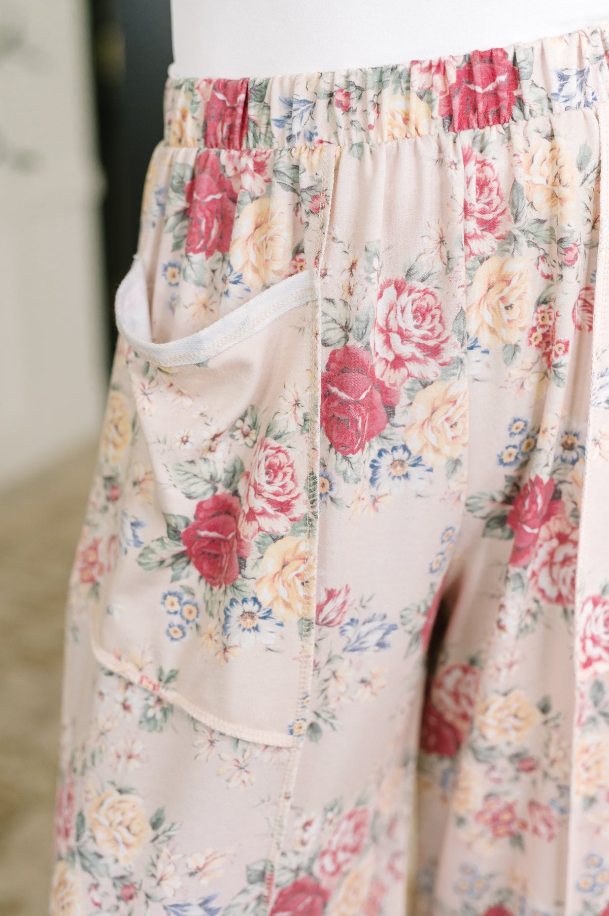 Follow the Flow Wide Leg Floral Bottoms - 8/4/2026