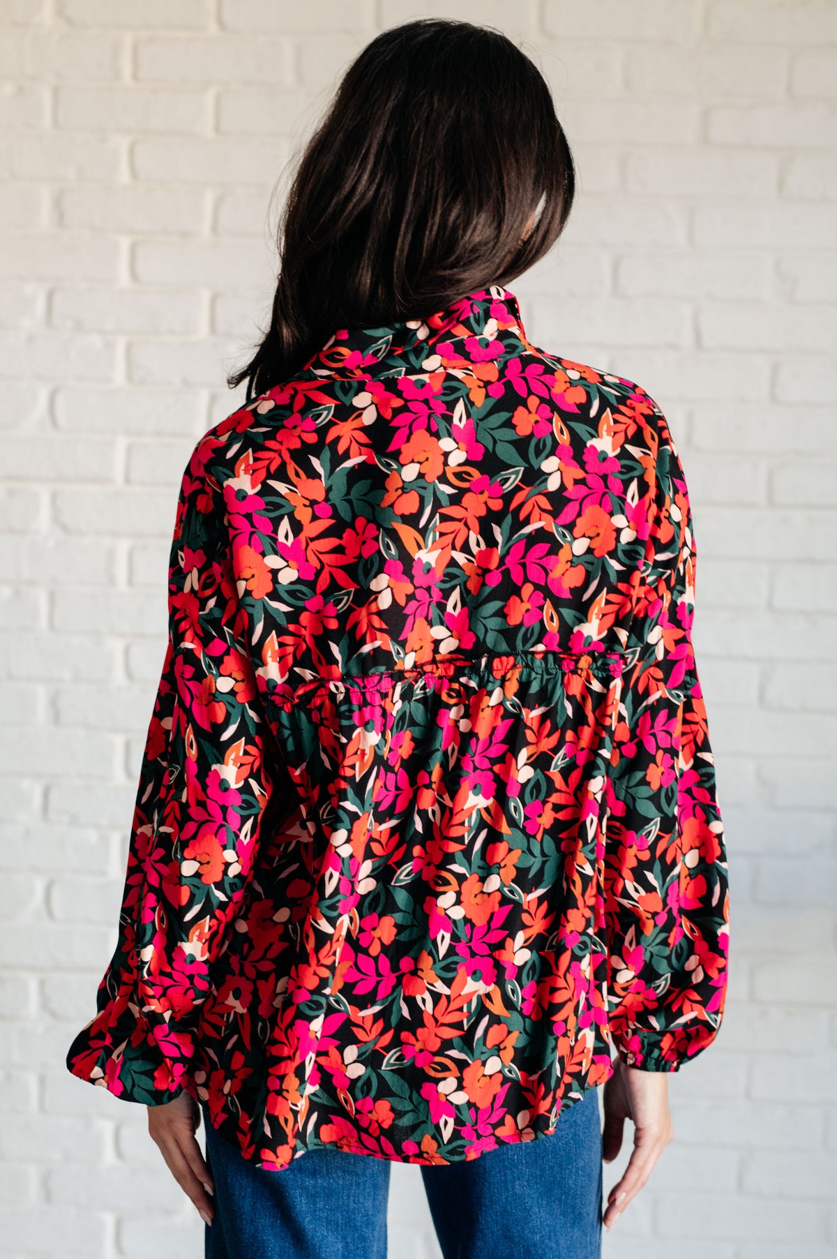 Francophile Ruffle Detail Button Up - 10/27/2025