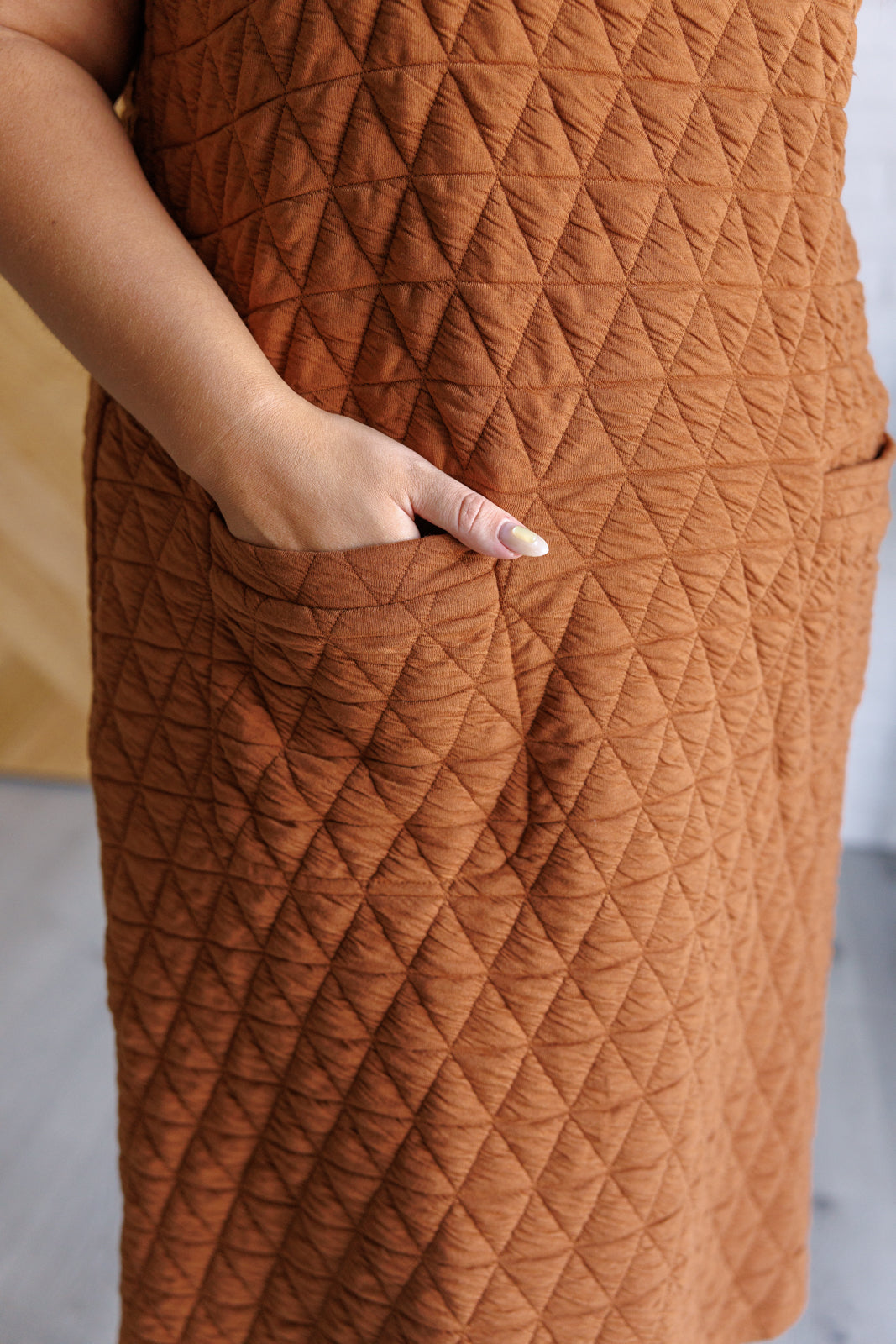 Free Falling Quilted Midi Dress - 9/18/2025