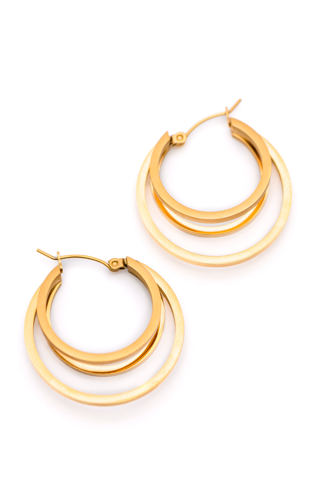 Get In Line Hoop Earrings - 11/22/2024