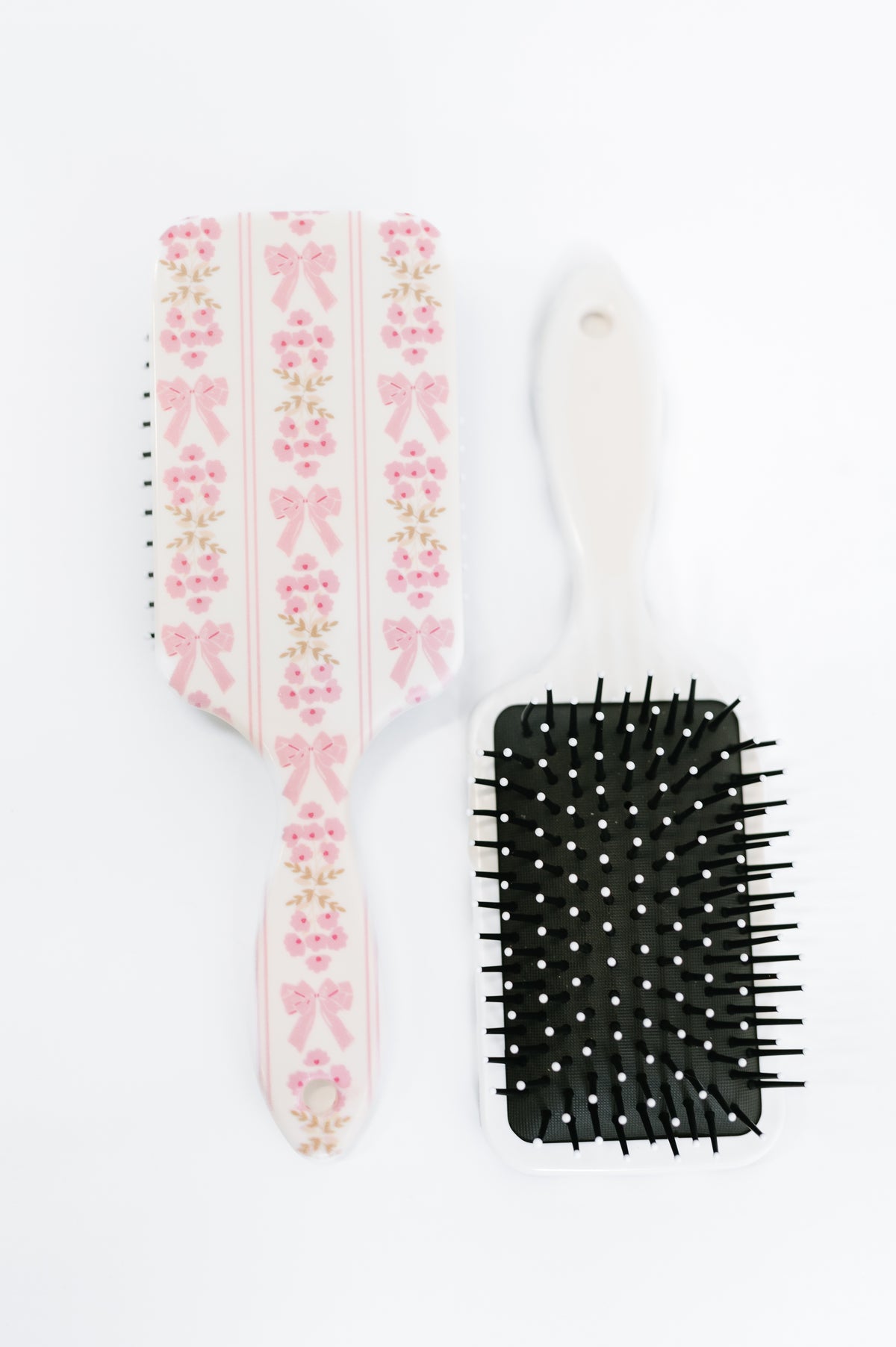 Girly Girl Bow and Floral Hair Brush - 11/21/2025