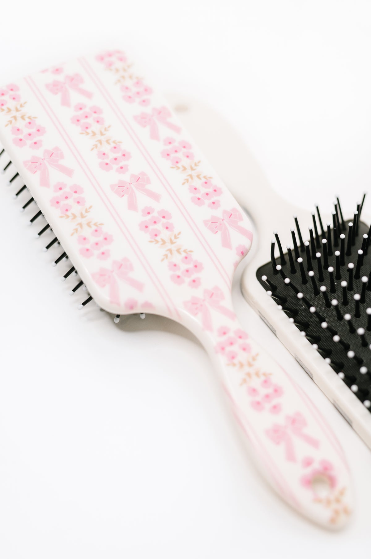 Girly Girl Bow and Floral Hair Brush - 11/21/2025