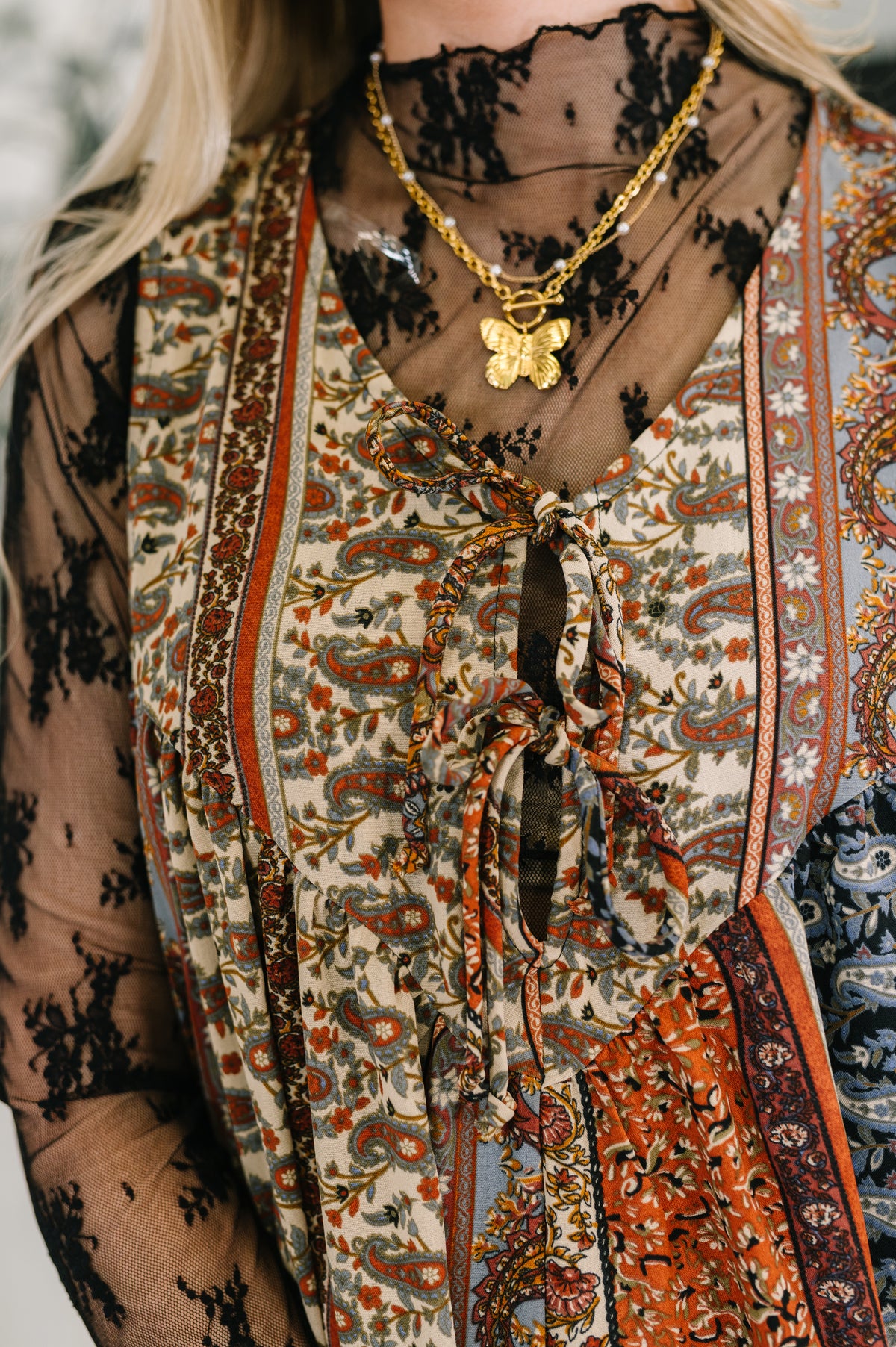 Going with the Flow Mixed Print Jumpsuit - 10/28/2025