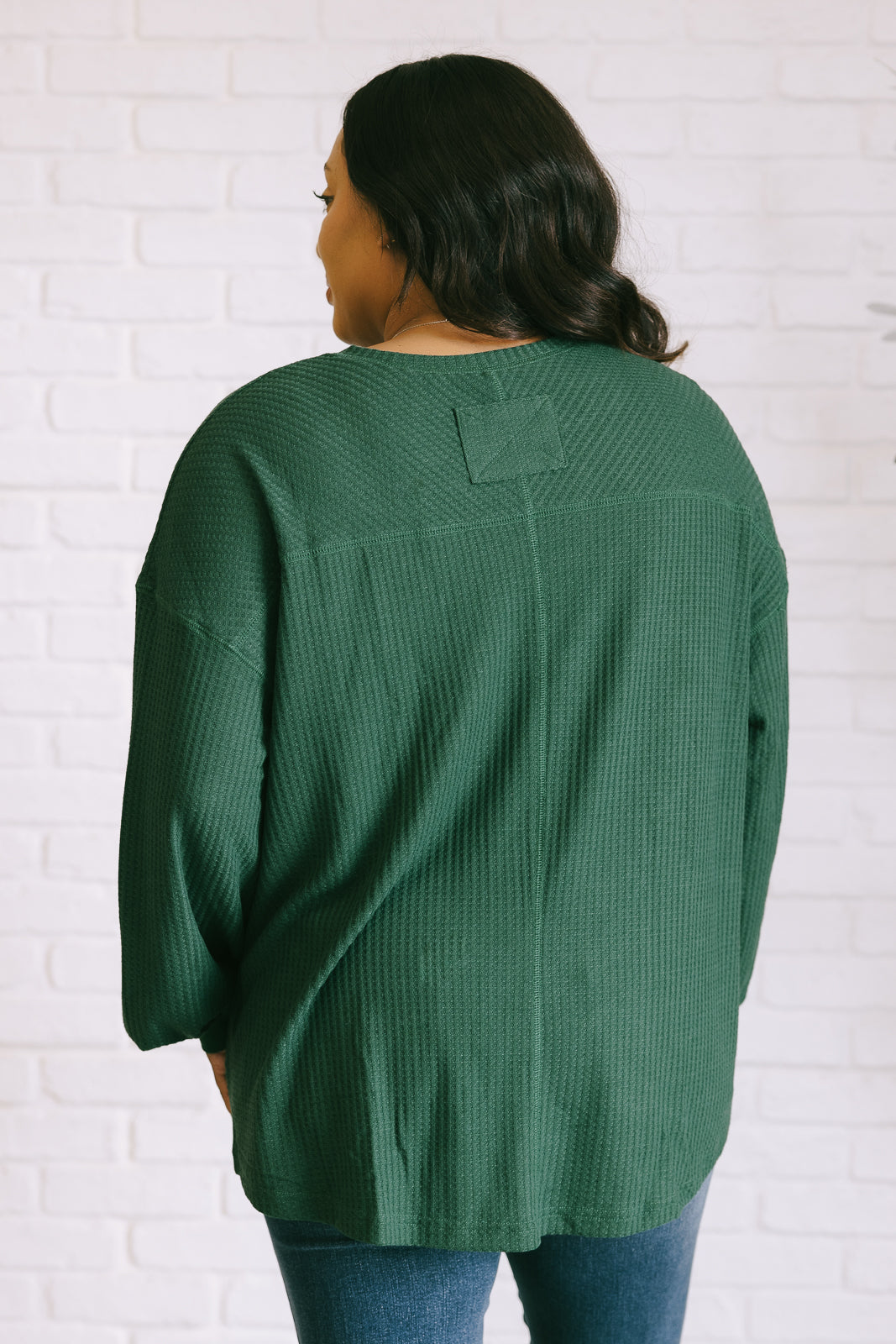 Good Things Are Coming V-Neck Top in Green - 11/29/2024