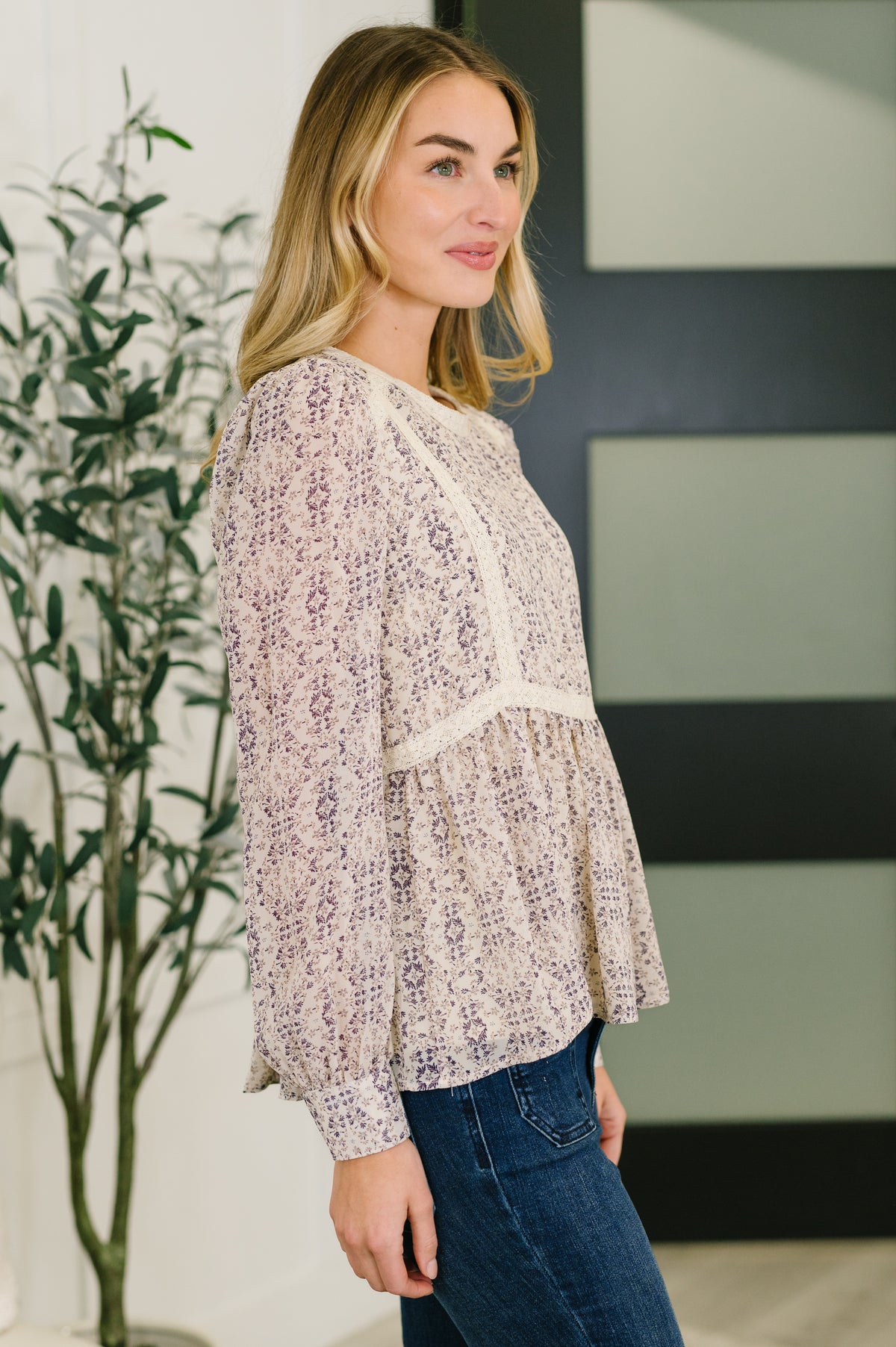 Gorgeous Girl Floral Peplum Blouse - 1/23/2026