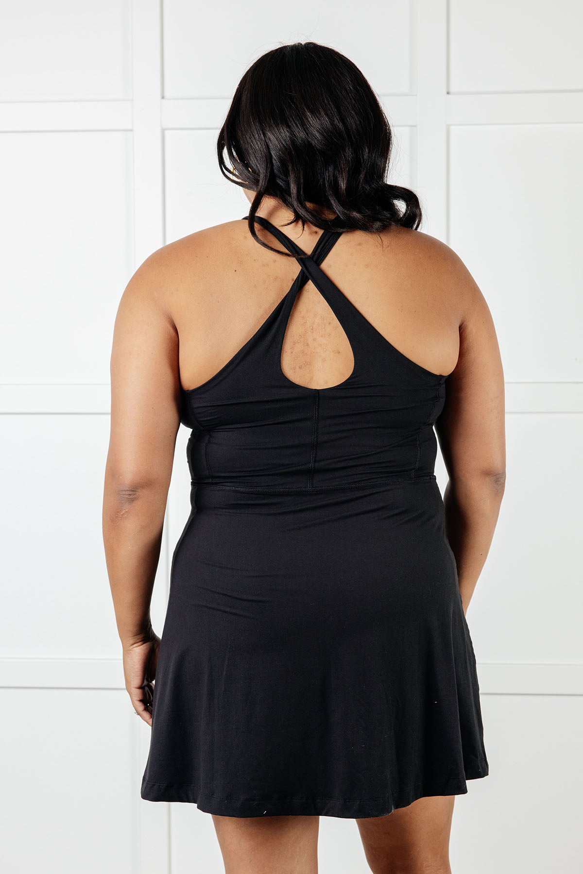 Gym and Tonic Butter Romper Dress in  Black - 1/2/2025