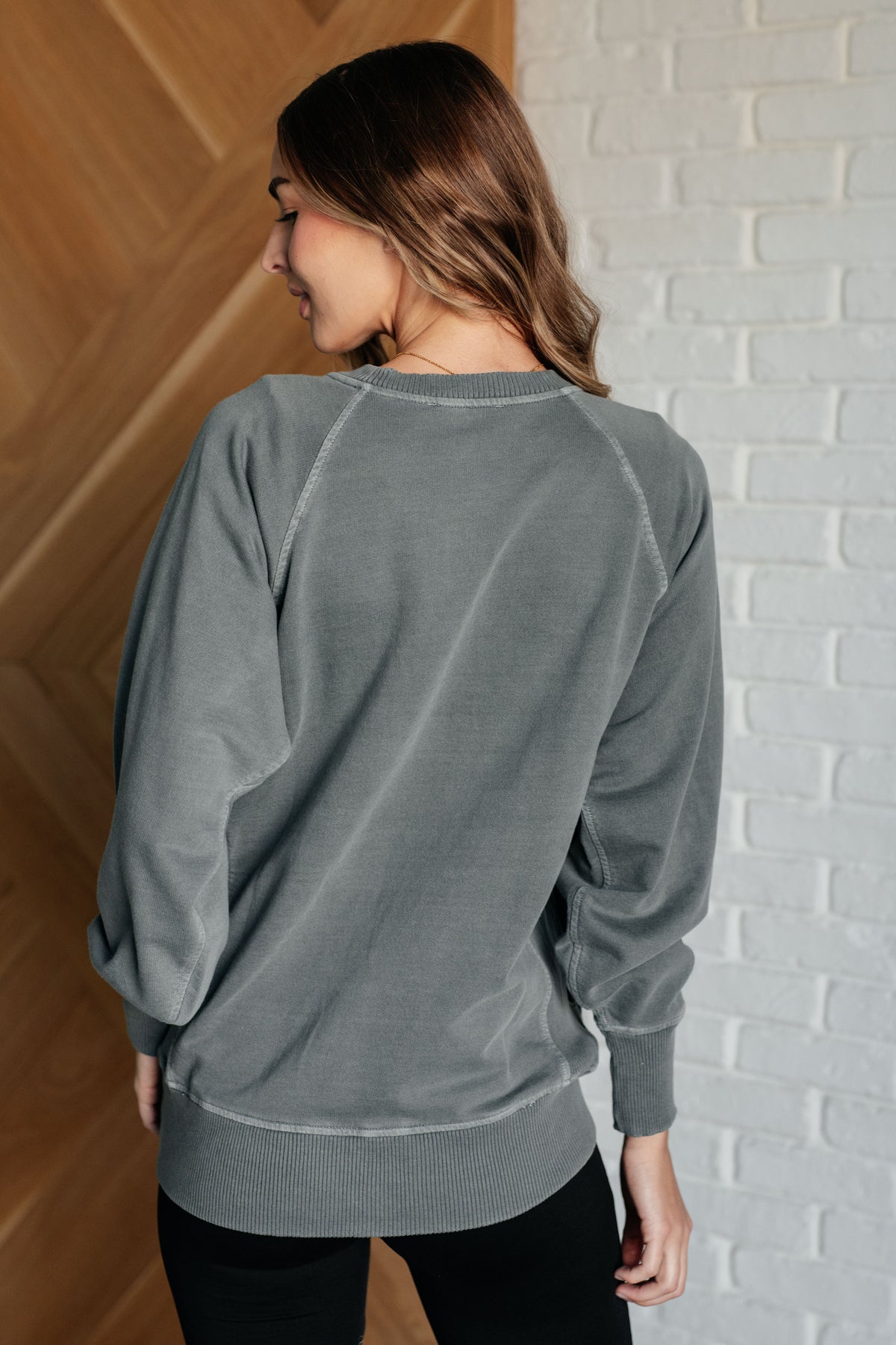 Hands Down Favorite Sweatshirt in Ash Jade - 10/30/2024