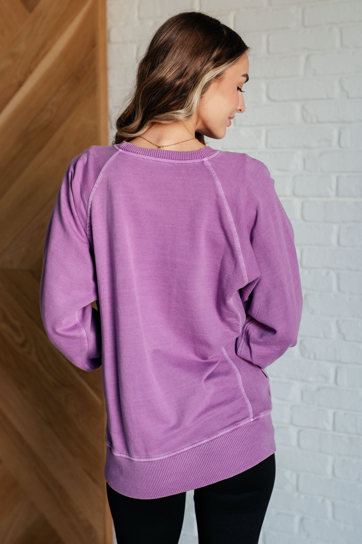 Hands Down Favorite Sweatshirt in Light Plum - 10/30/2024