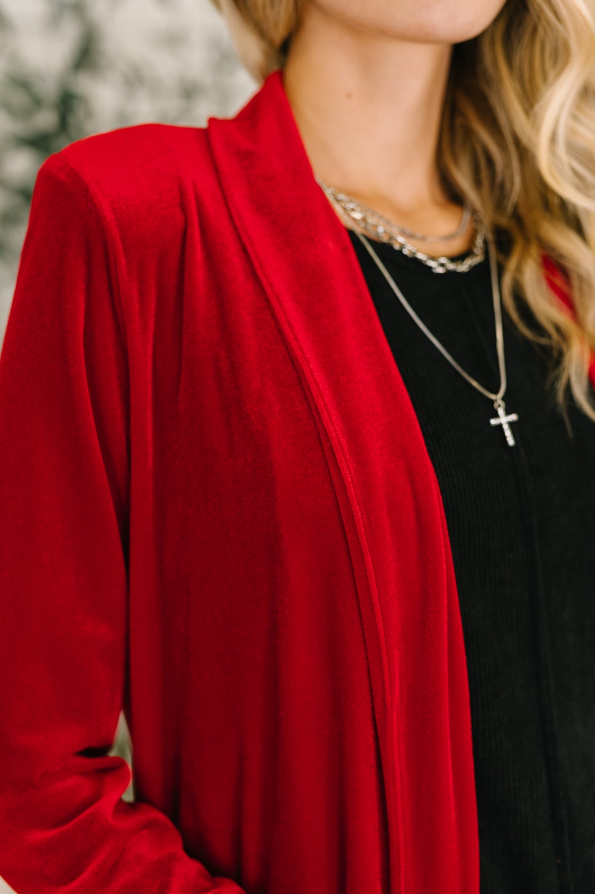 Happy Hours Long Velvet Cardigan - 12/5/2025