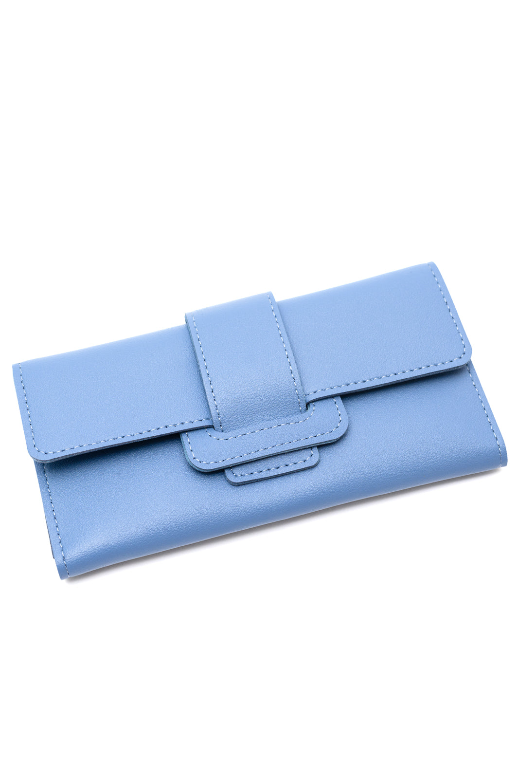 Hello Spring Oversized Wallet in Light Blue - 8/7/2023