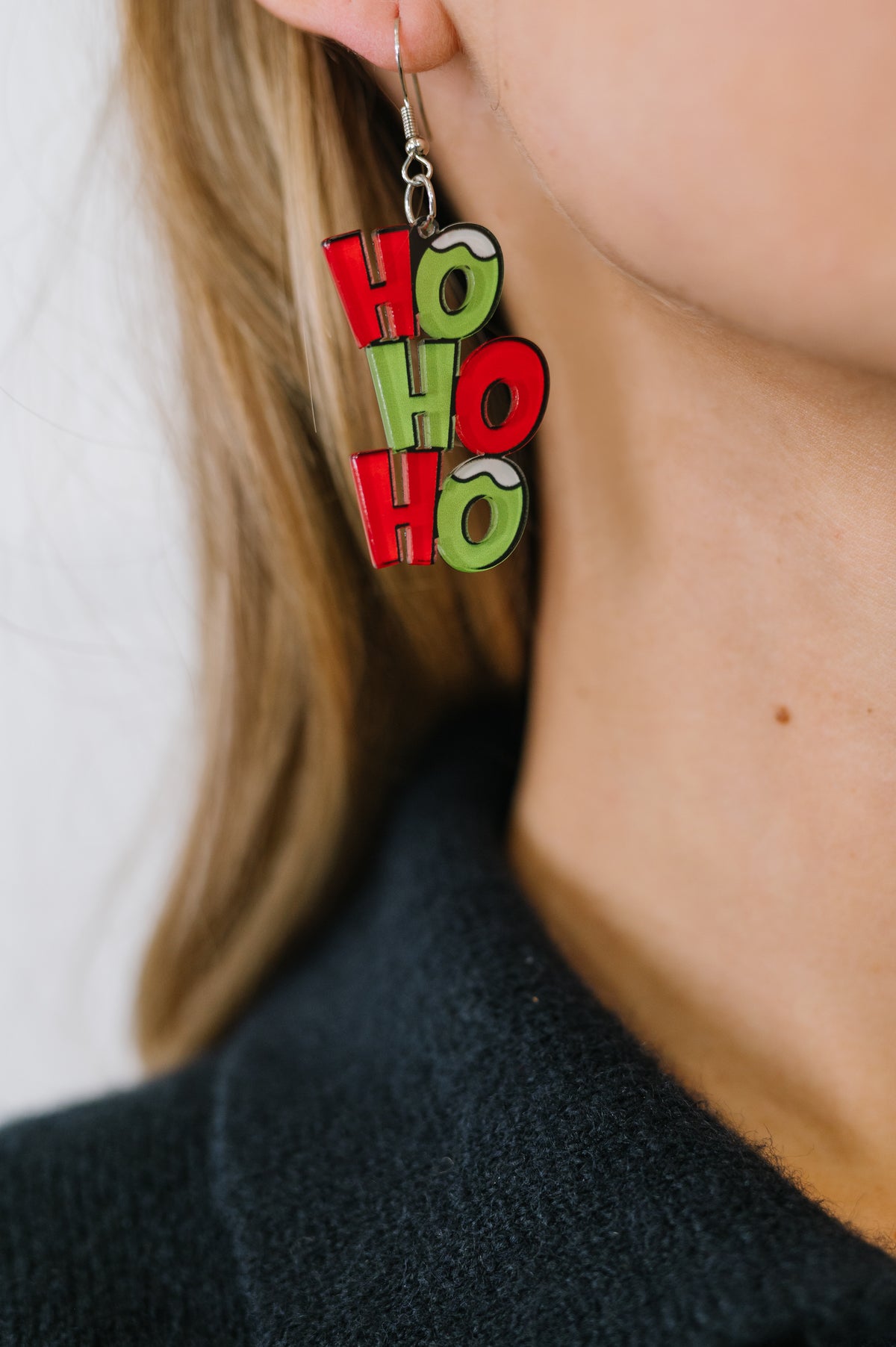 Ho,Ho, Ho Dangle Earrings - 11/14/2025