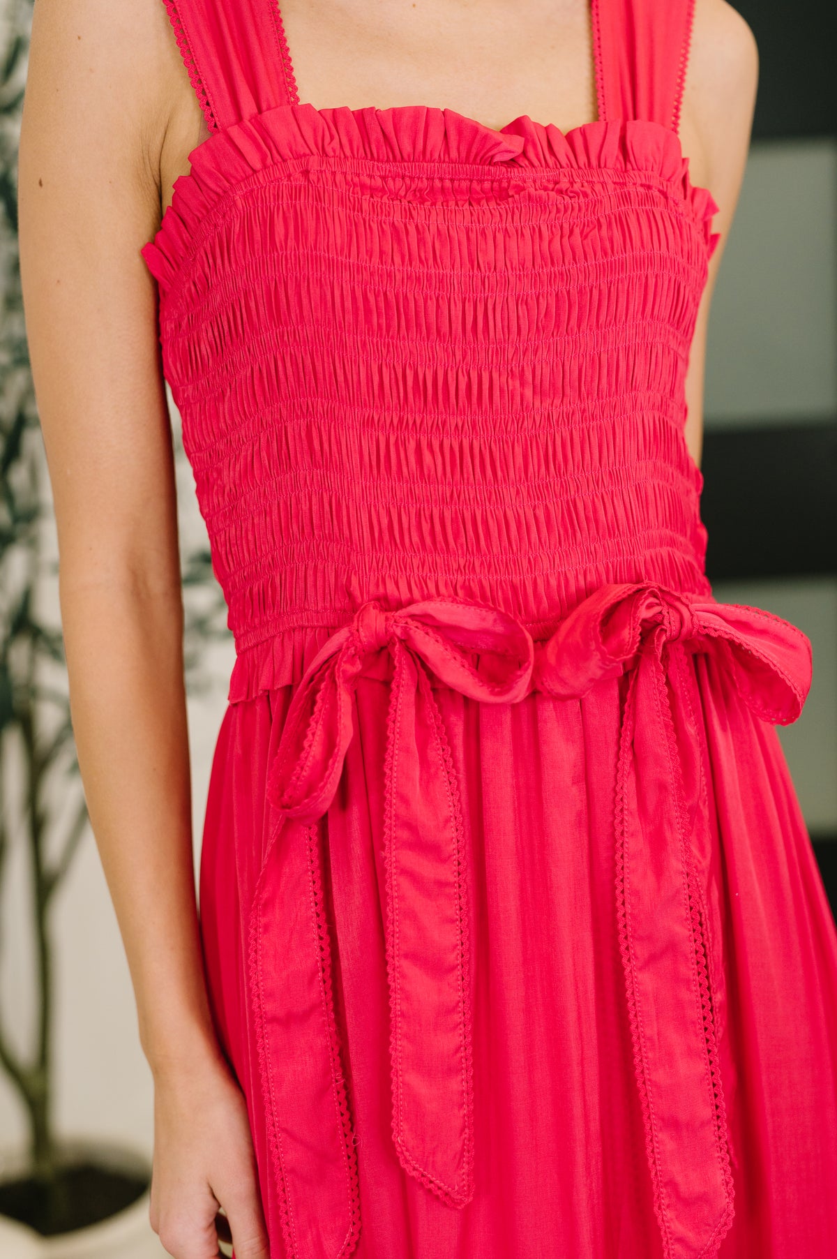 Hold Me Down Midi Dress in Fuchsia - 1/20/2026
