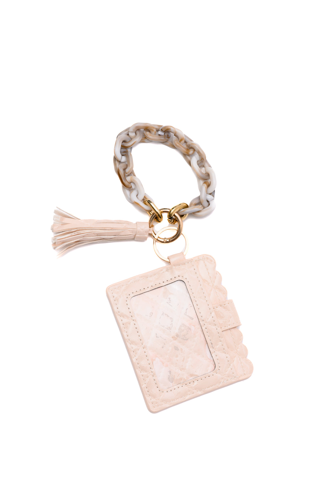 Hold Onto You Wristlet Wallet in Cream - 9/18/2023