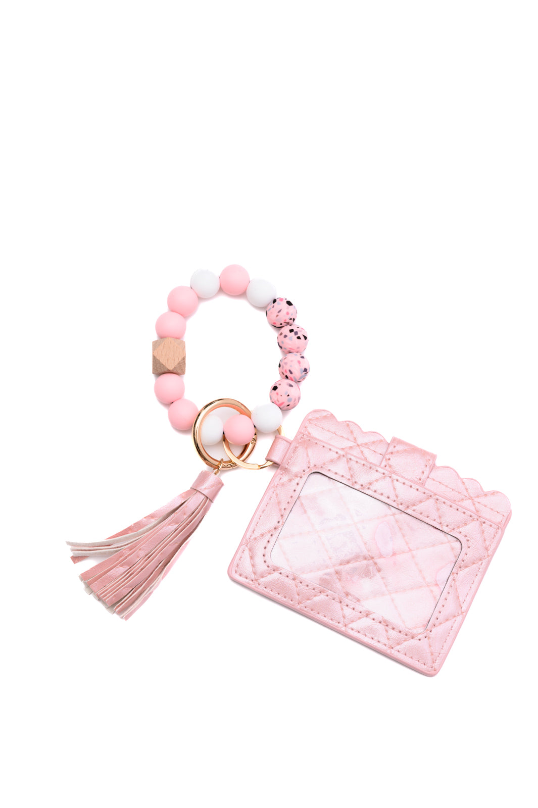 Hold Onto You Wristlet Wallet in Pink - 9/18/2023