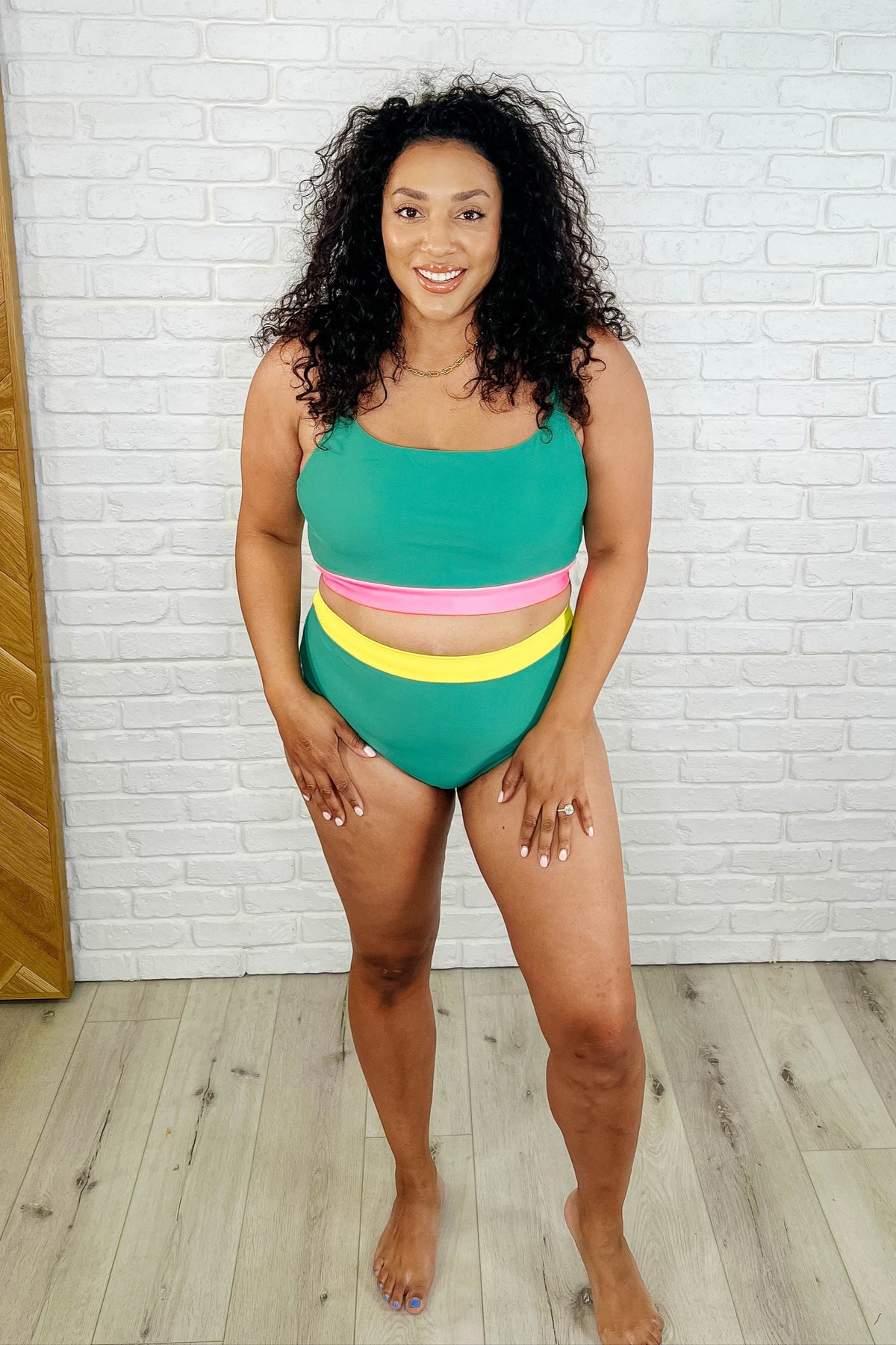 Fiji Color Block Swim Top - 3/11/2025