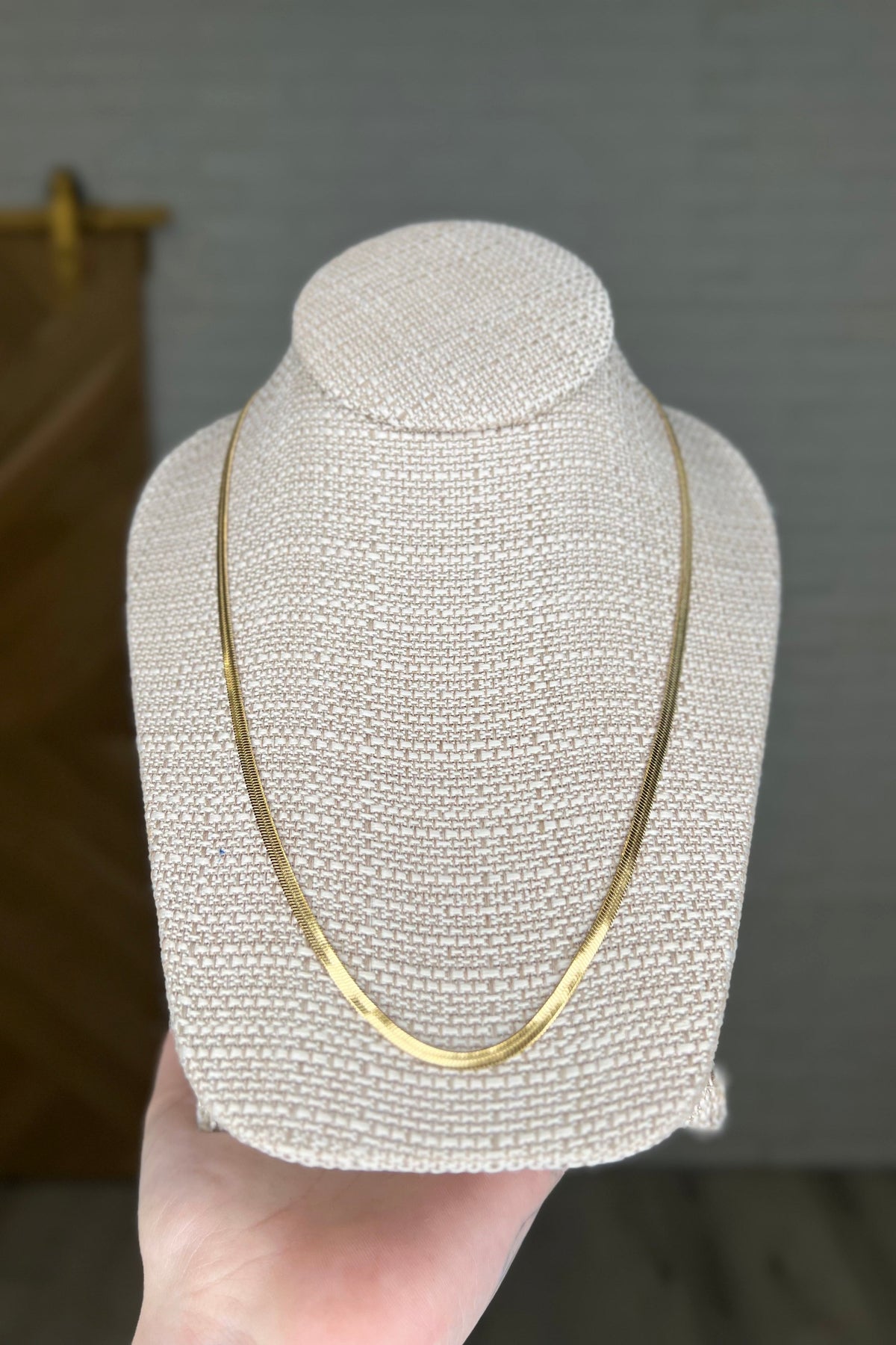 Sheer Perfection Snake Chain Necklace - 3/14/2025