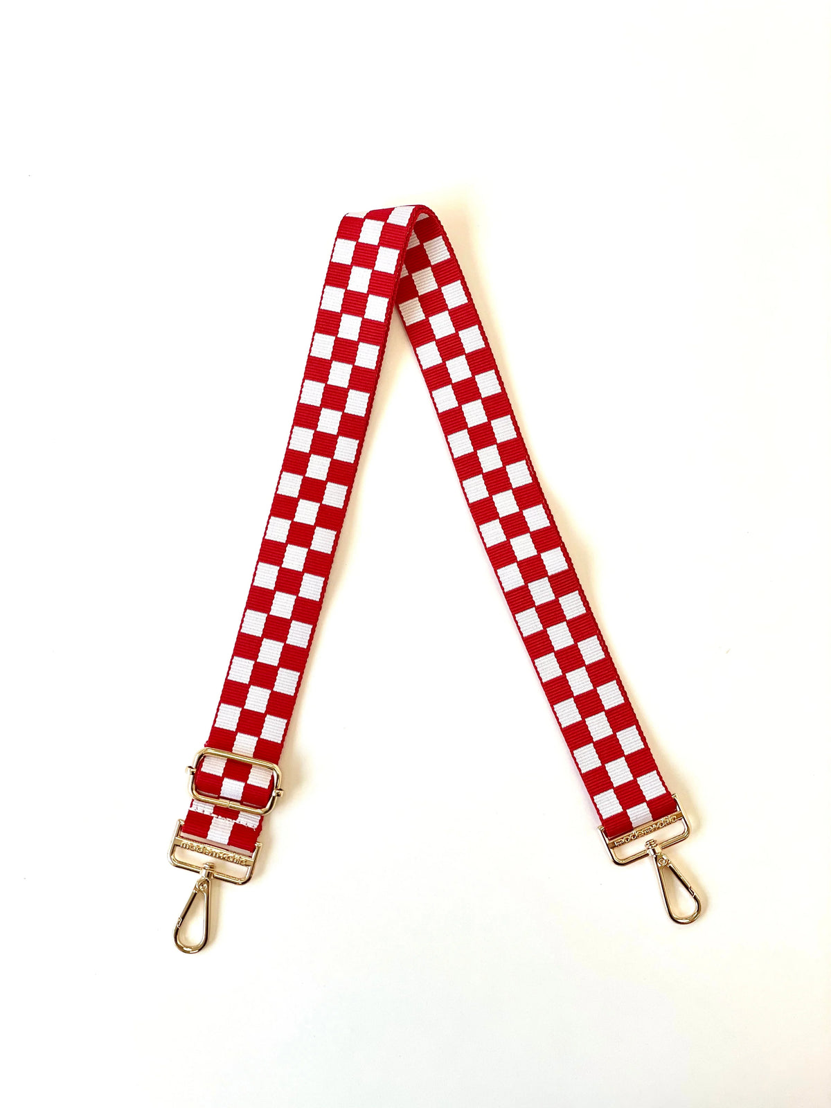 Lizzie Checkered Adjustable Bag Strap - 3/25/2025