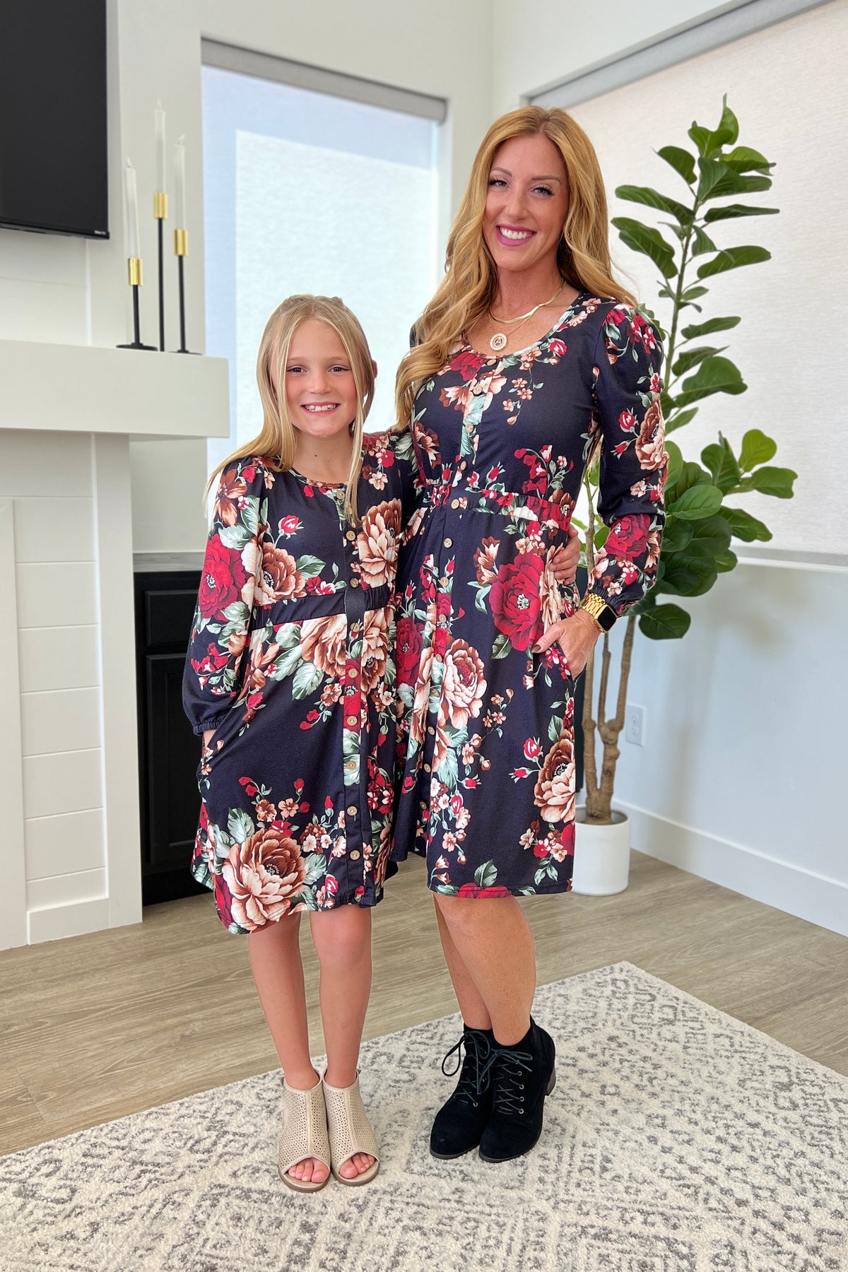 Matching Bailey Dress in Assorted Prints - RTS