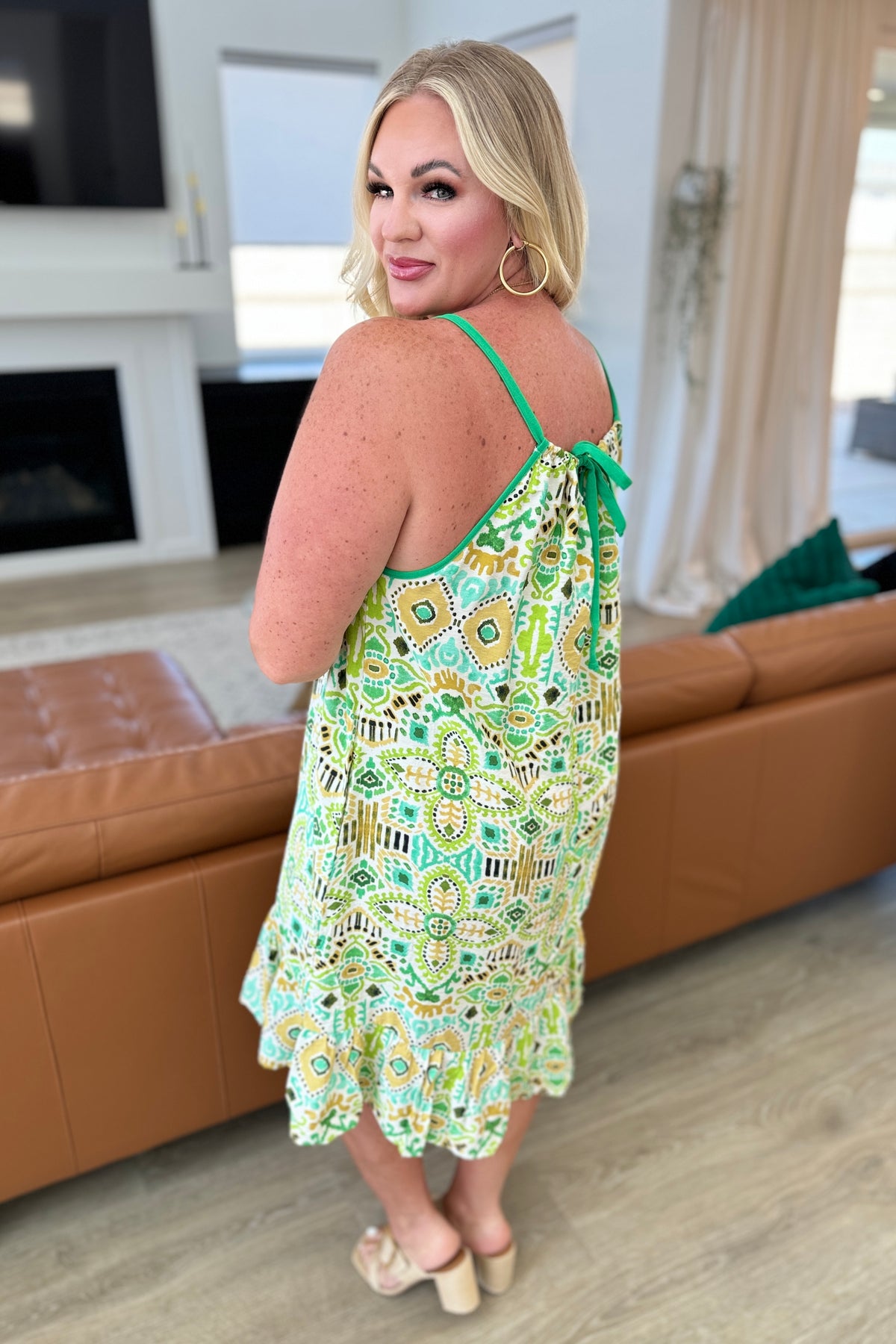 As You Walk On By Tank Dress in Lime - 6/25/2024