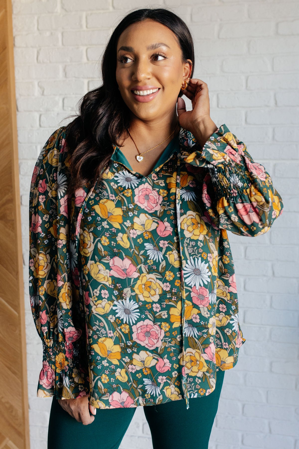 Ideal Ideas Floral Blouse - 10/15/2024