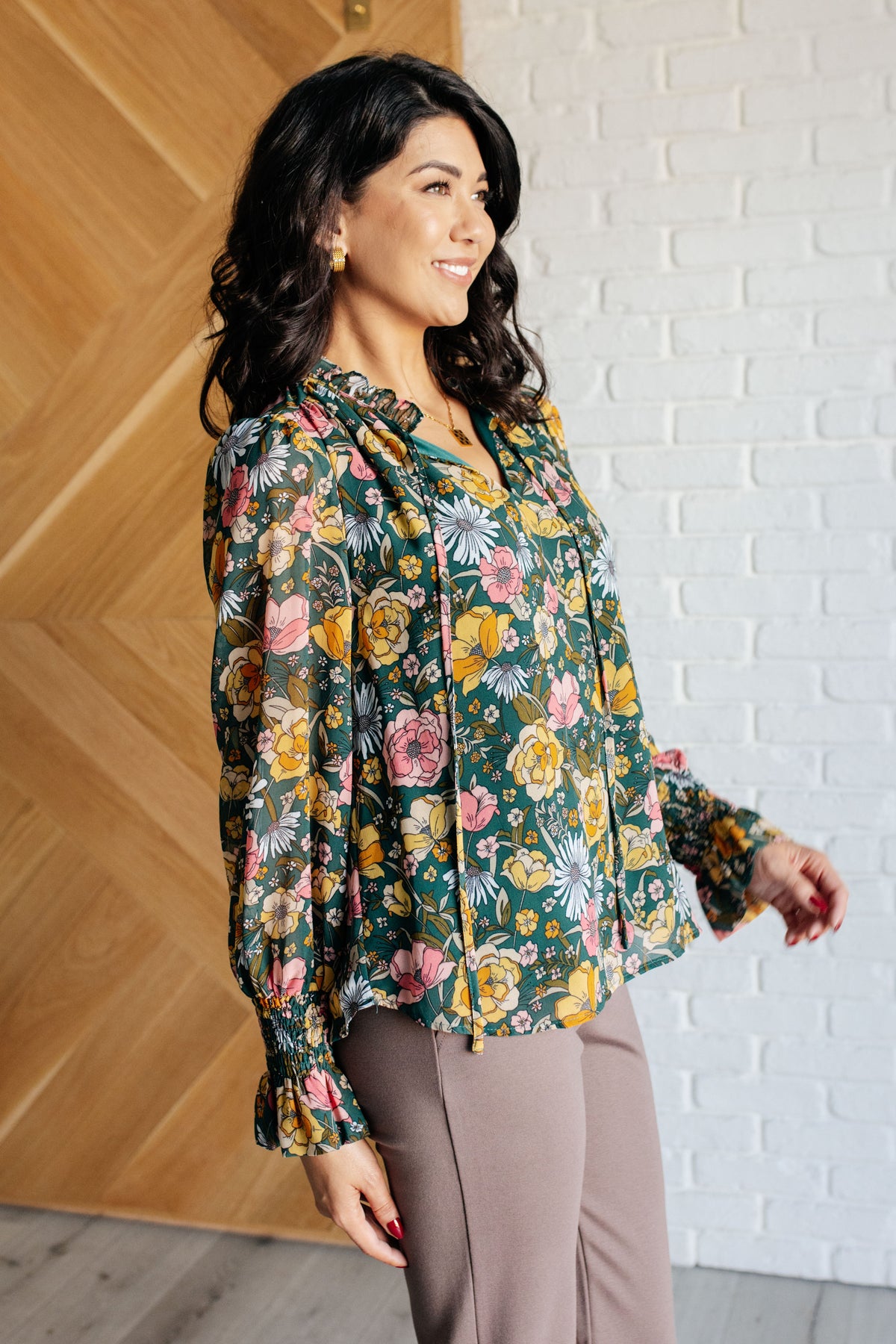 Ideal Ideas Floral Blouse - 10/15/2024