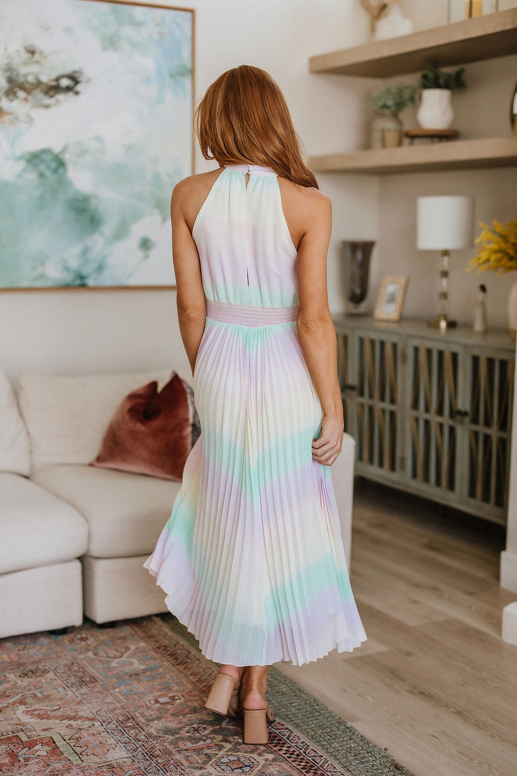 Irresistibly Iridescent Maxi Dress - 6/8/2023