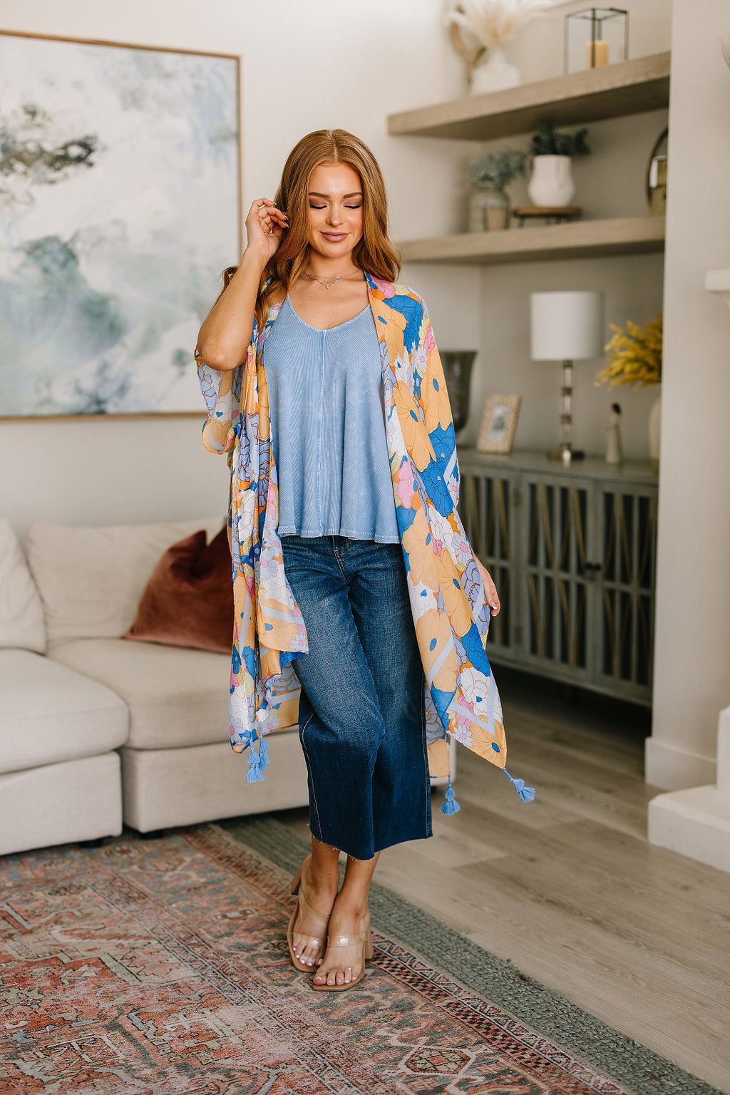 Island Living Floral Kimono - 6/8/2023