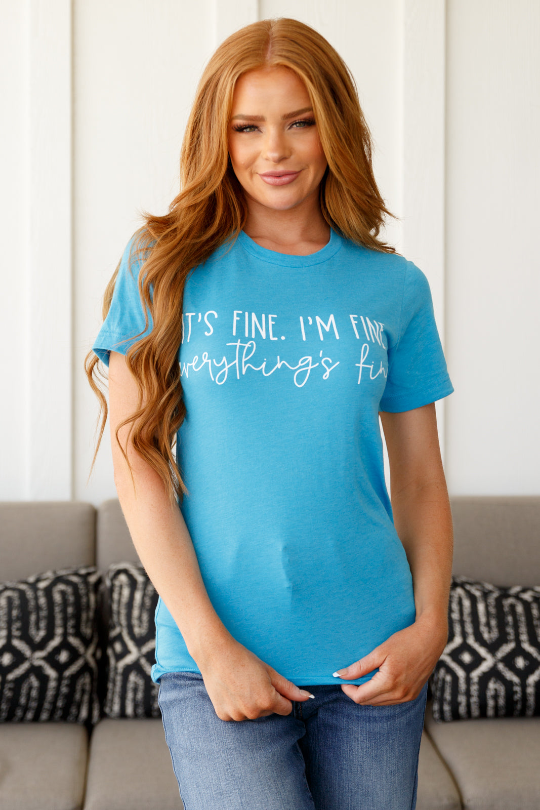 Everything's Fine Graphic Tee - 10/9/2023