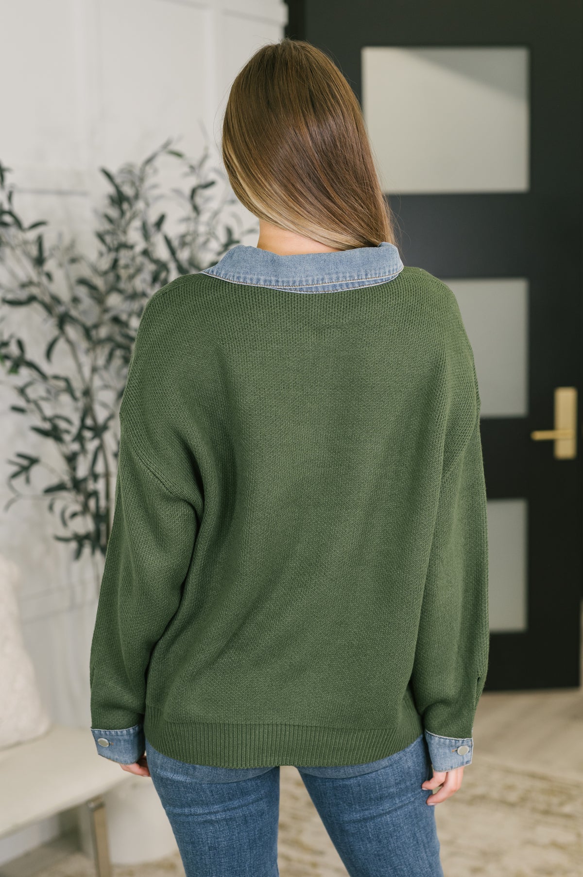 It's a Must Contrast Collared Sweater Top - 10/20/2026 - 10/20/2026