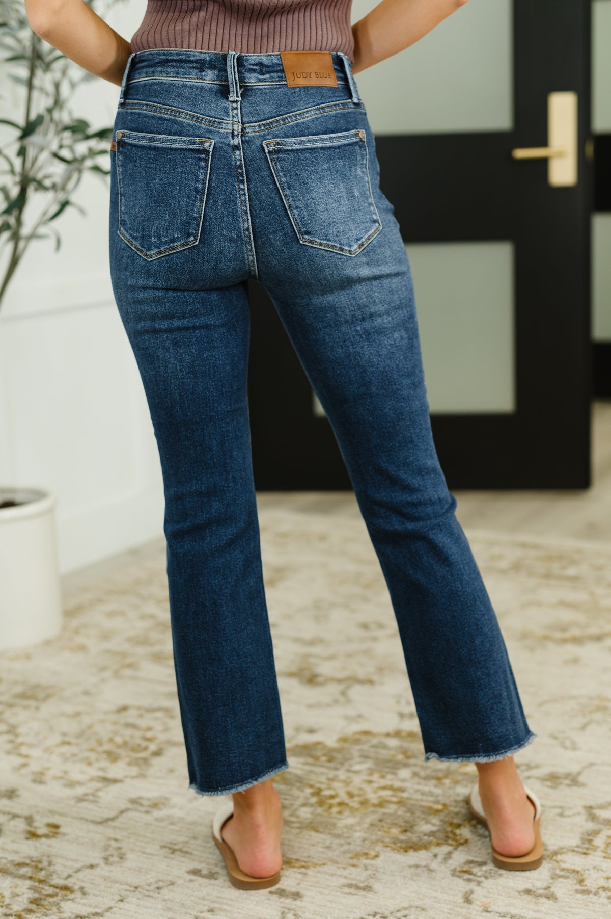 Nova High Waist Dark Wash Kick Flare - 7/9/2025 NEW
