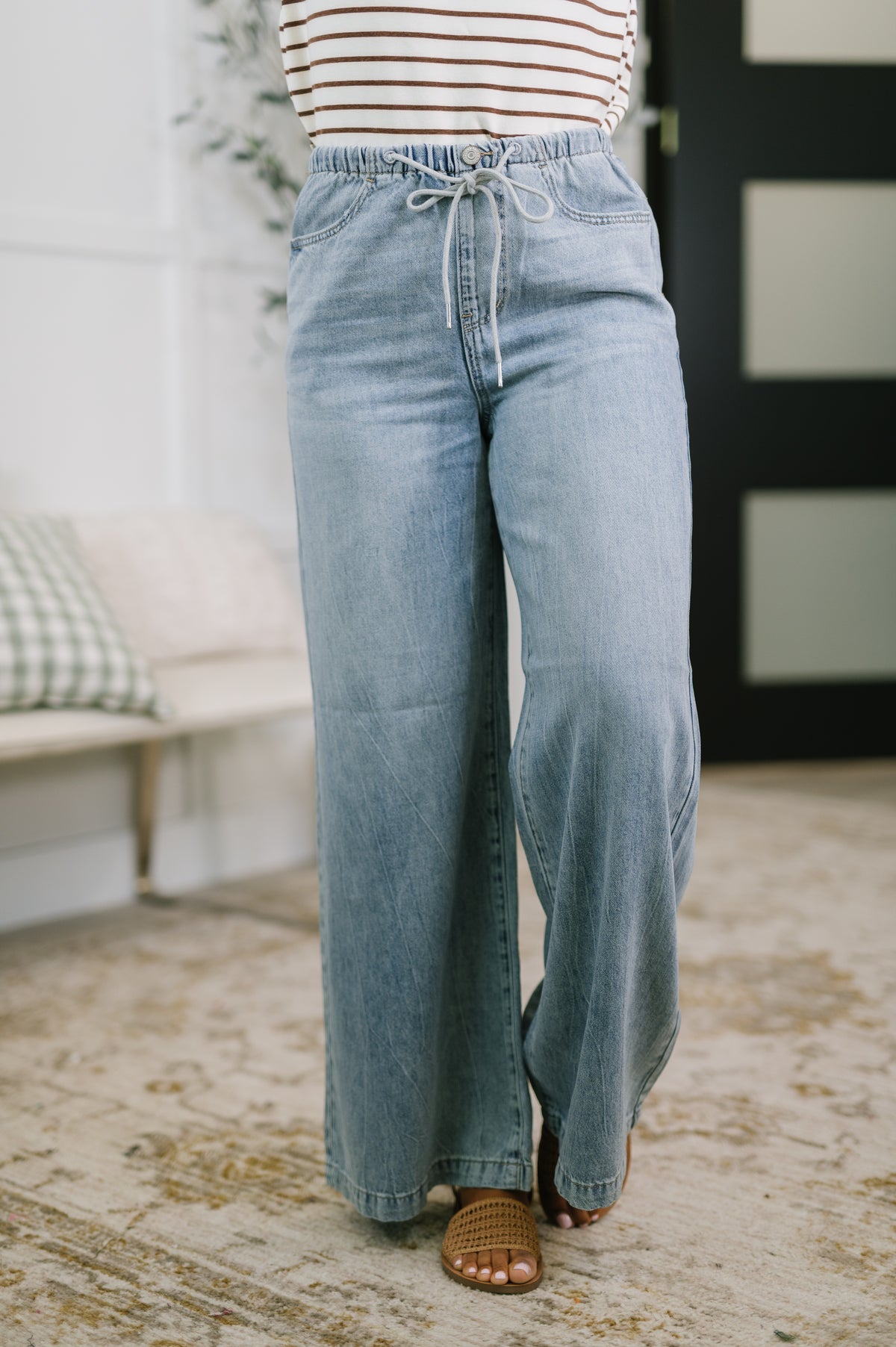 Monica High Waist Palazzo Featherweight with Drawcord - 4/22/2026 NEW
