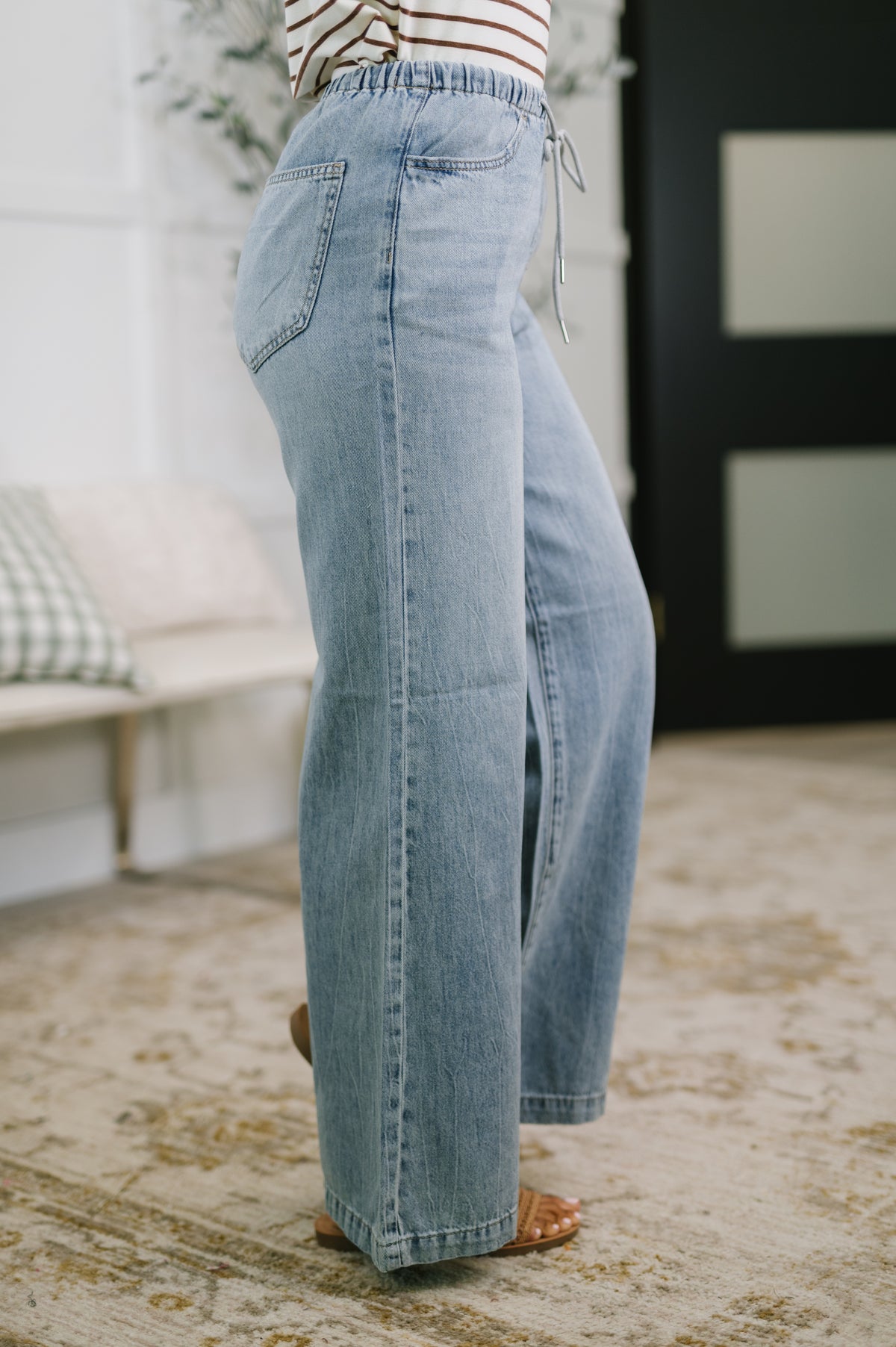 Monica High Waist Palazzo Featherweight with Drawcord - 4/22/2026 NEW