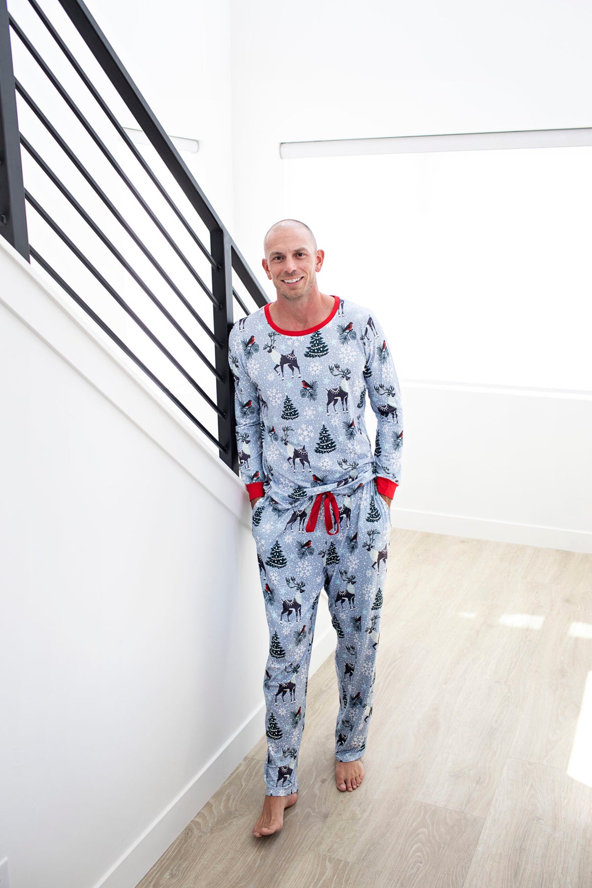 PREORDER: Matching Family Christmas Pajamas in Winter Wonderland