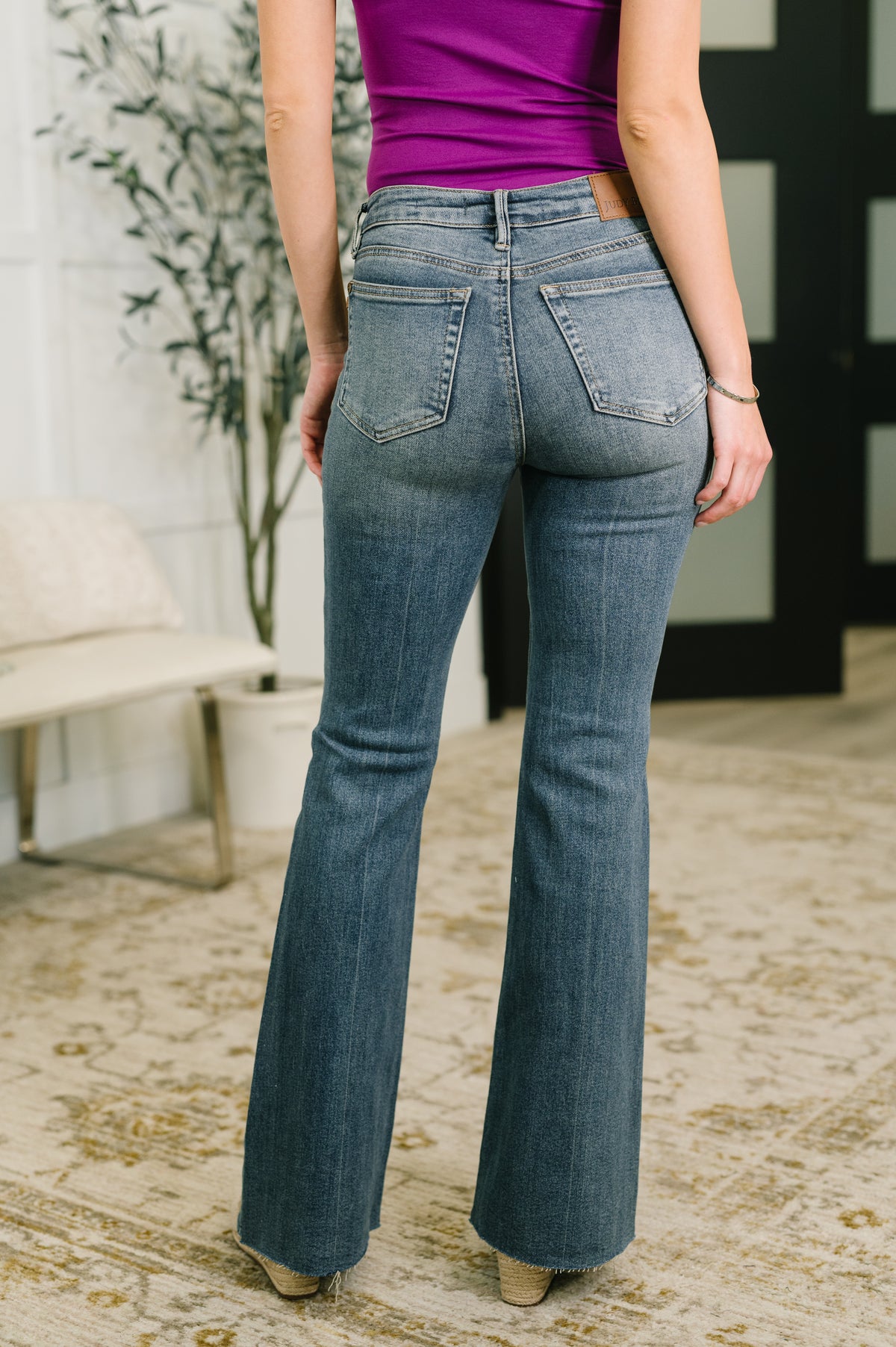 Jackie Mid Rise Flare Jean with Front Flap Pockets - 5/13/2026 NEW