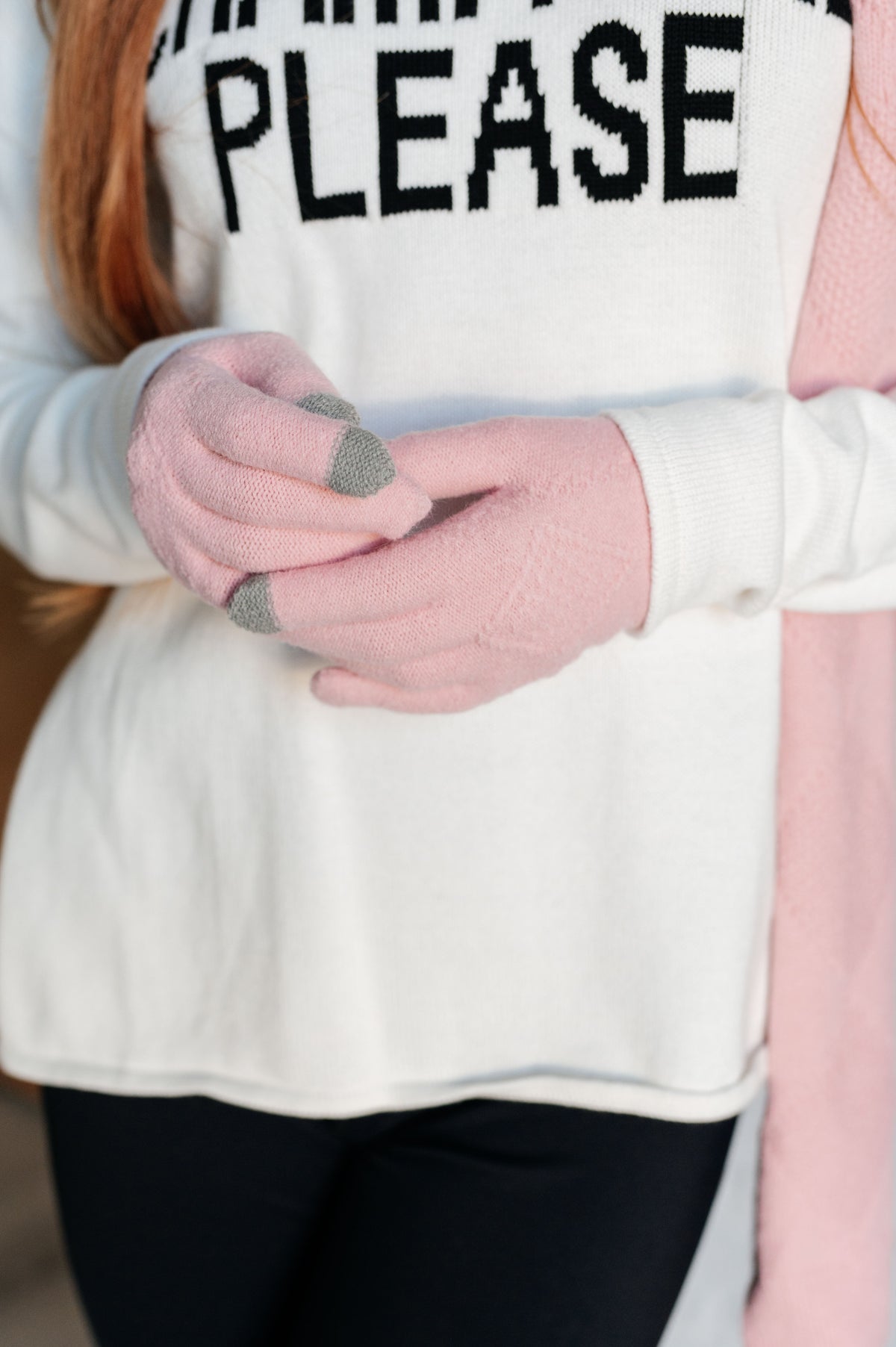 Jane Frost Beanie, Glove, and Scarf Set in Pink - 12/4/2024