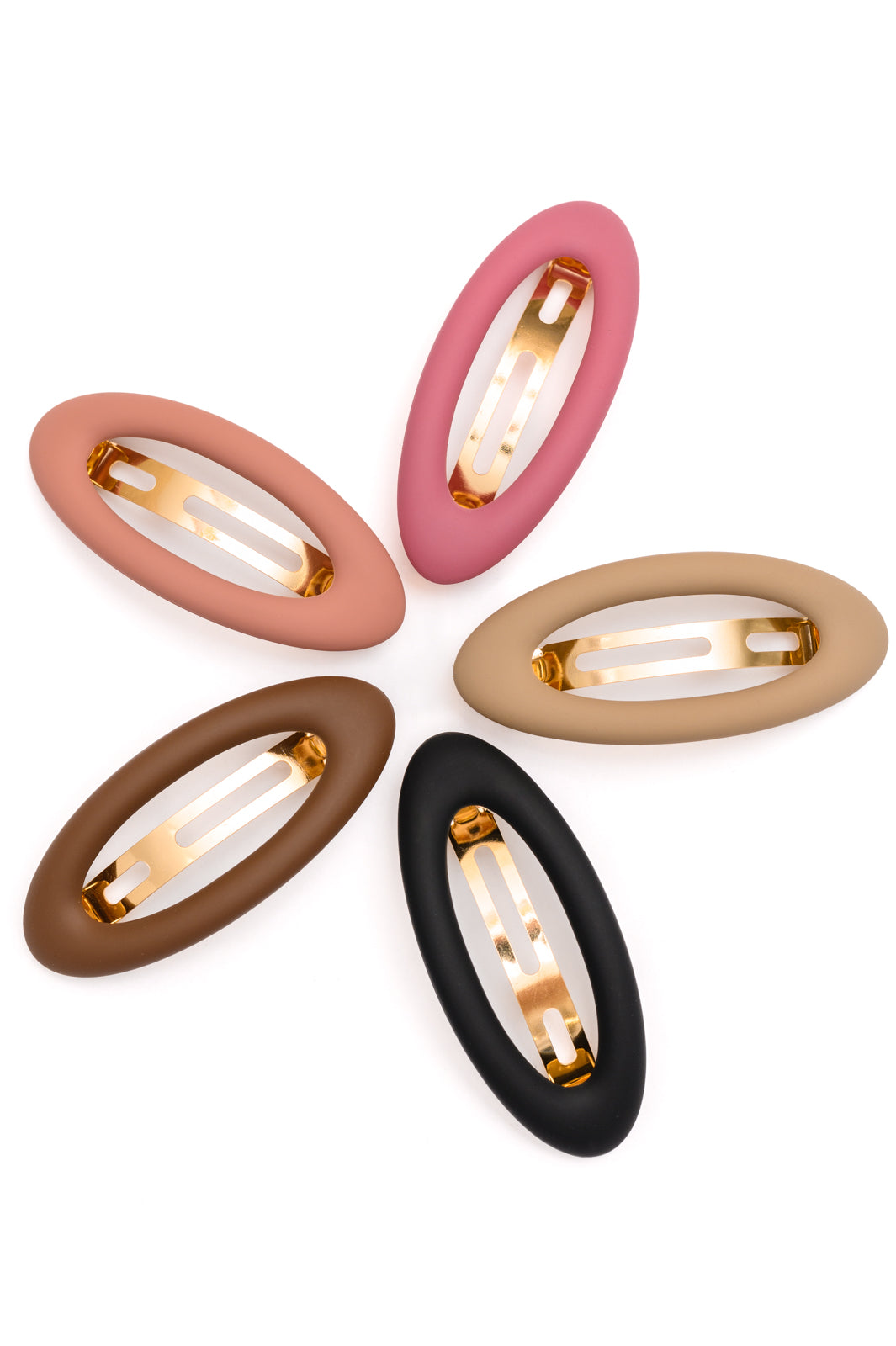 Jumbo Oval Hair Clips Set of 5 - 9/10/2024 - 50% DISCOUNT