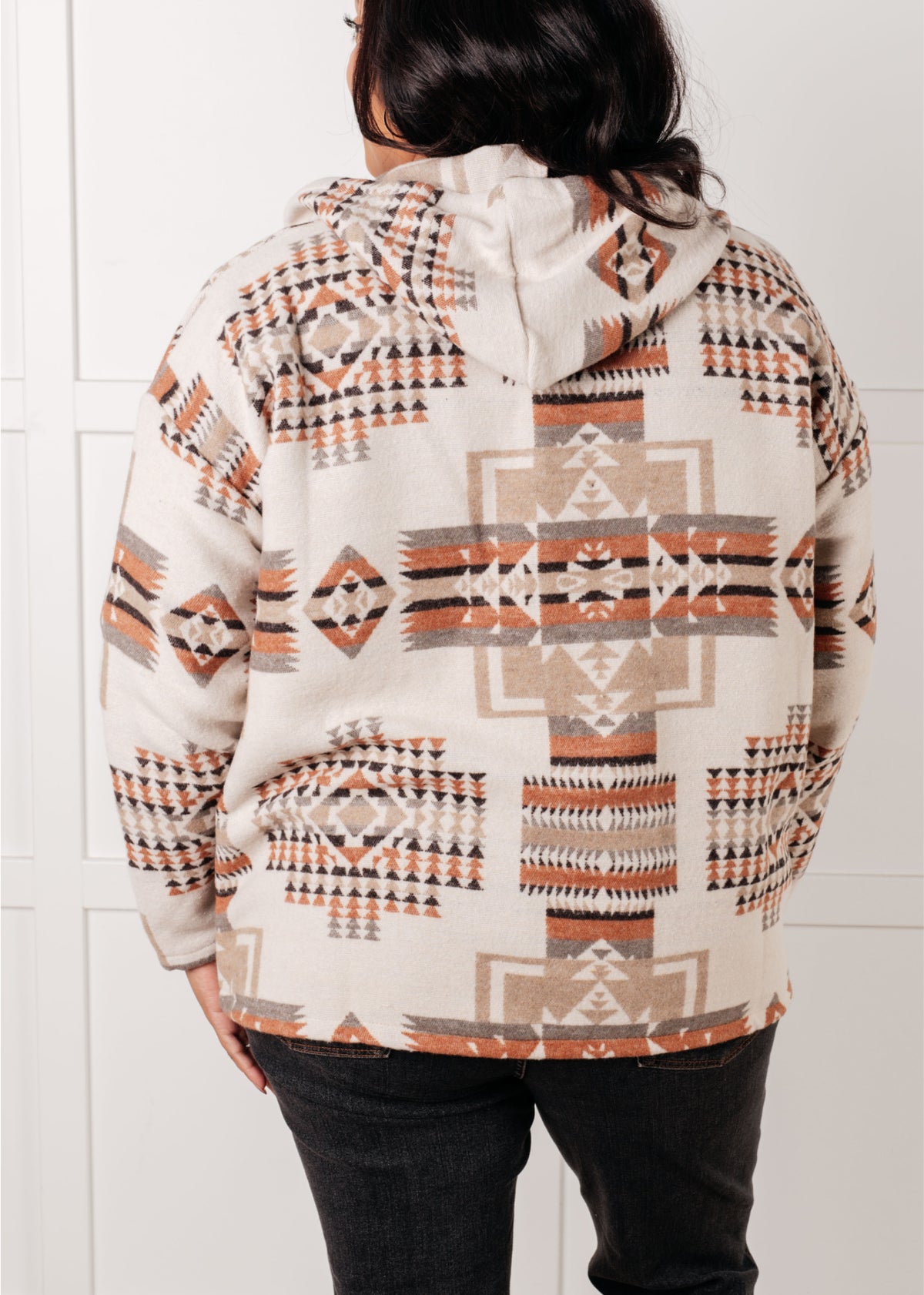 Just Going For It Aztec Hoodie - 1/30/2025