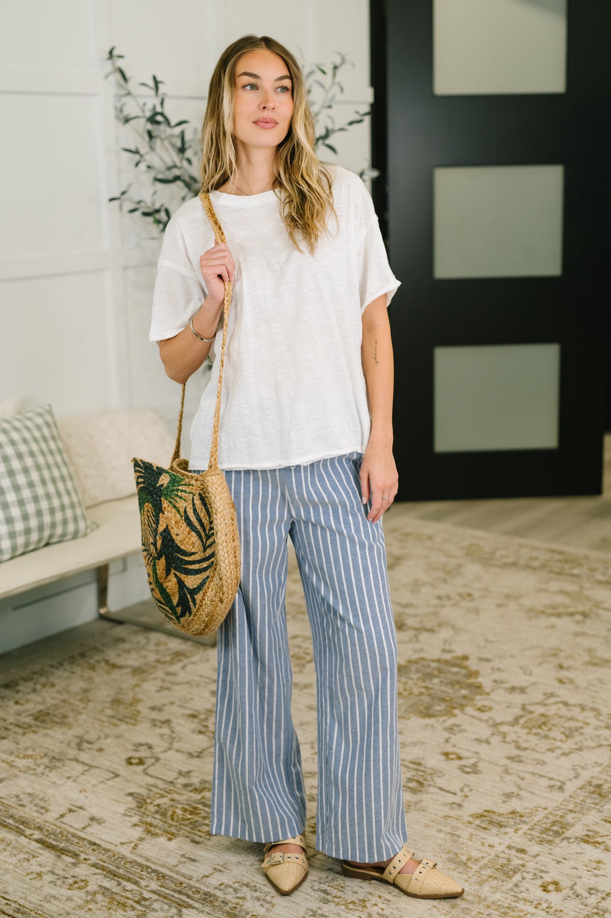 Just Like That Relaxed Heather Tee in Ivory - 5/19/2026 NEW