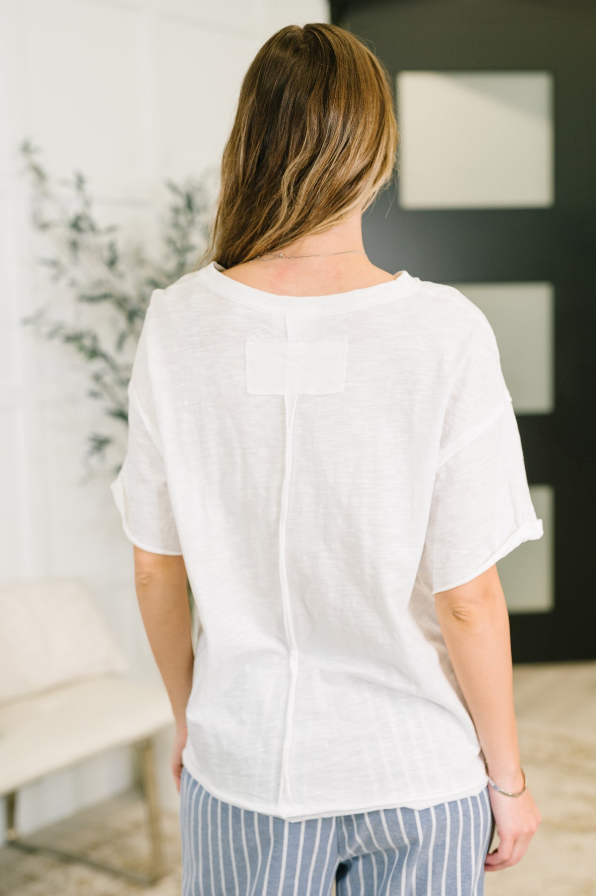 Just Like That Relaxed Heather Tee in Ivory - 5/19/2026 NEW